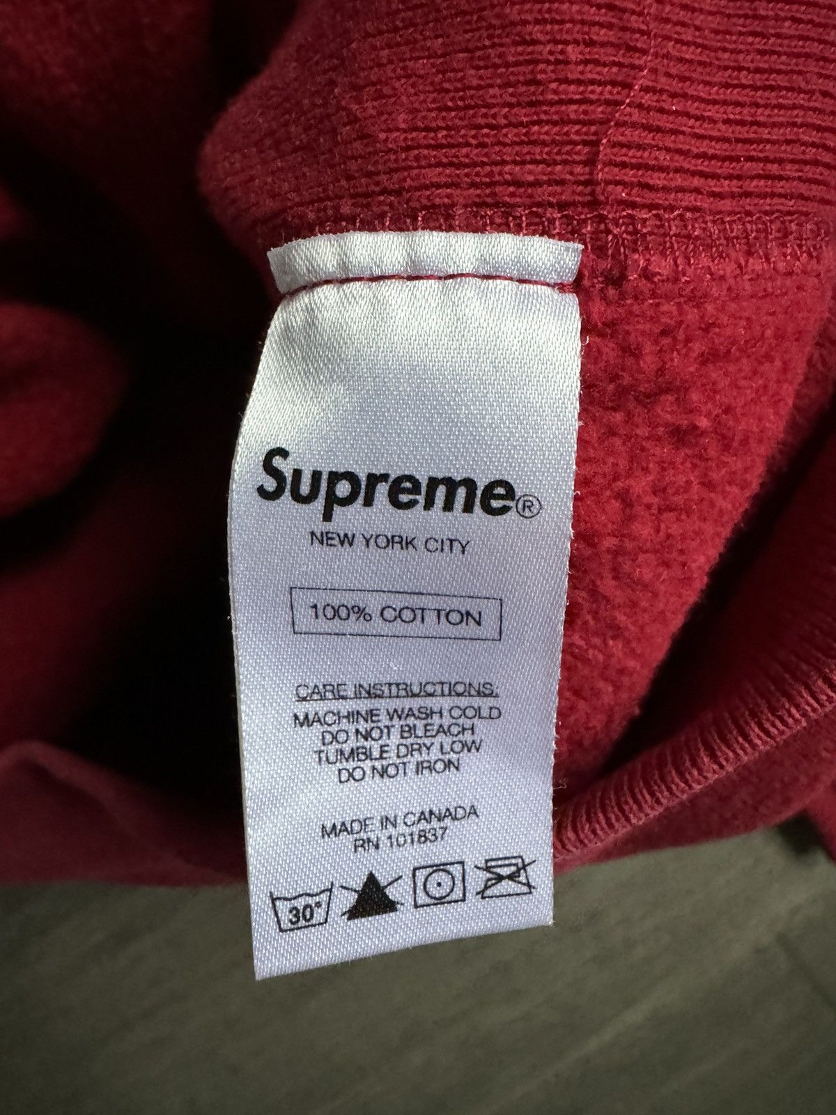 Supreme Supreme Mini Harvard Pullover Hoodie F/W 2013 Size US XL / EU 56 / 4 - 9 Thumbnail