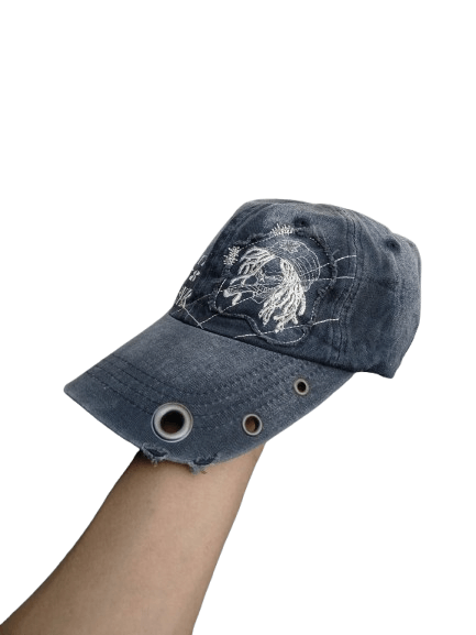 If Six Was Nine 2000s Mid Playerd Hat Size ONE SIZE - 2 Thumbnail