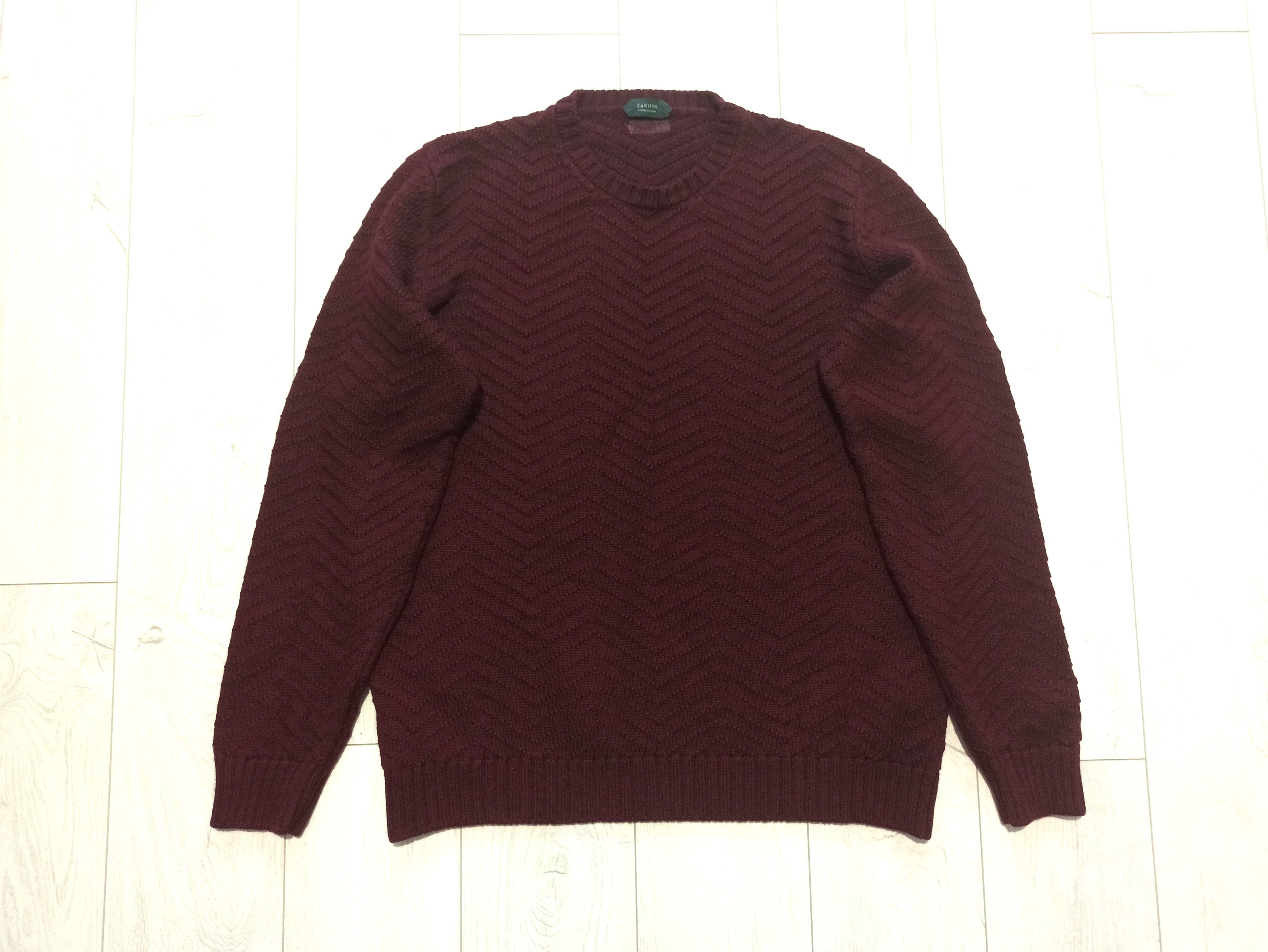 Zanone Zanone wool sweater Size US XL / EU 56 / 4 - 1 Thumbnail