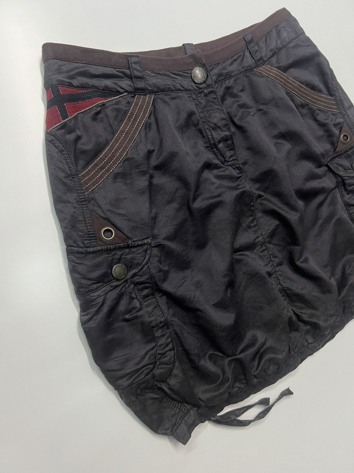 Napapijri NAPAPIJRI GEOGRAPHIC MINI SKIRT SIZE 28 Size 28" / US 6 / IT 42 - 2 Thumbnail
