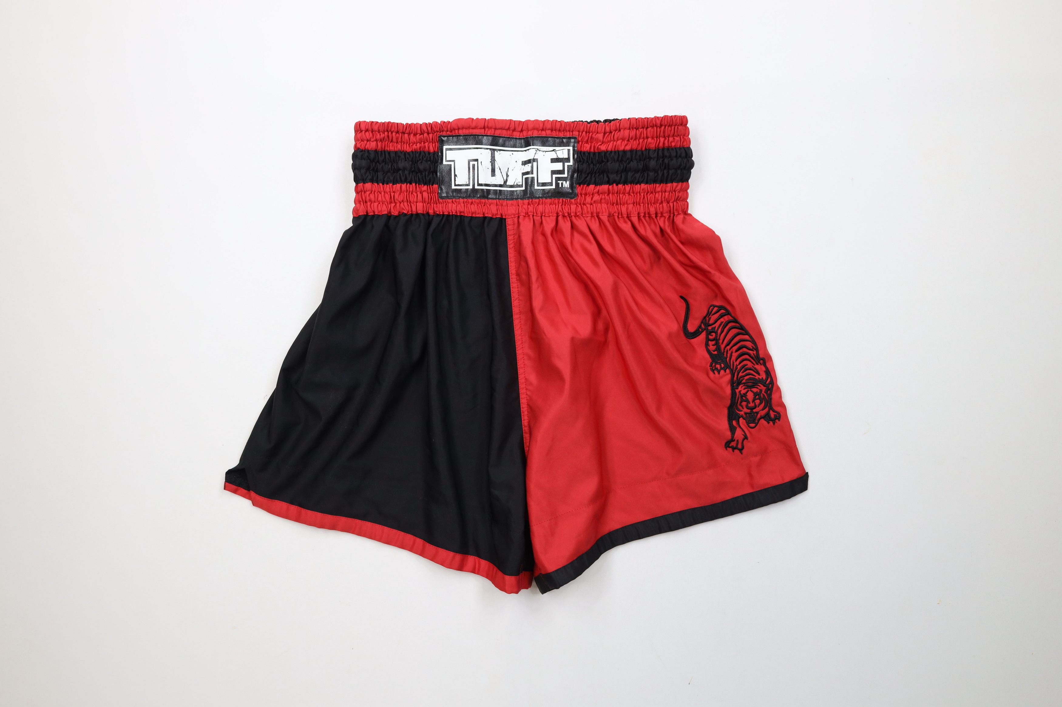 Vintage Vintage Block Tiger Muay Thai MMA Fighting Boxing Shorts Size US 38 / EU 54 - 1 Thumbnail