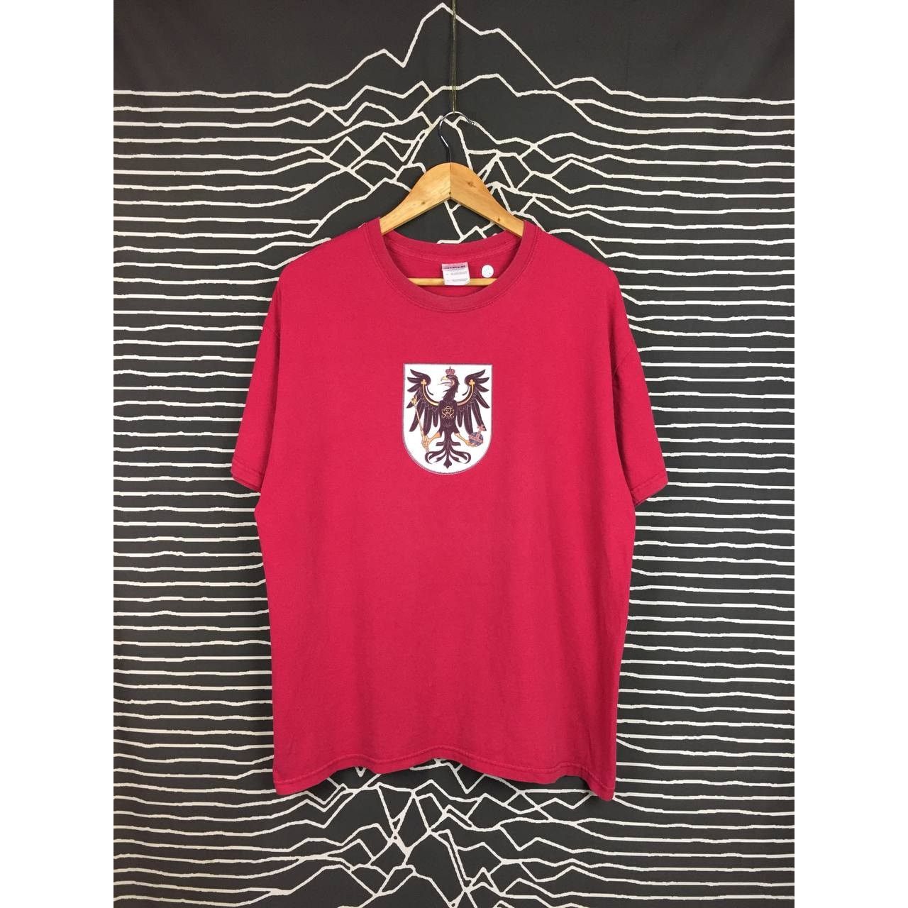Gildan × Vintage Vtg Coat Of Arms Of The Kingdom of Prussia Crest Logo Tee Size US L / EU 52-54 / 3 - 2 Thumbnail
