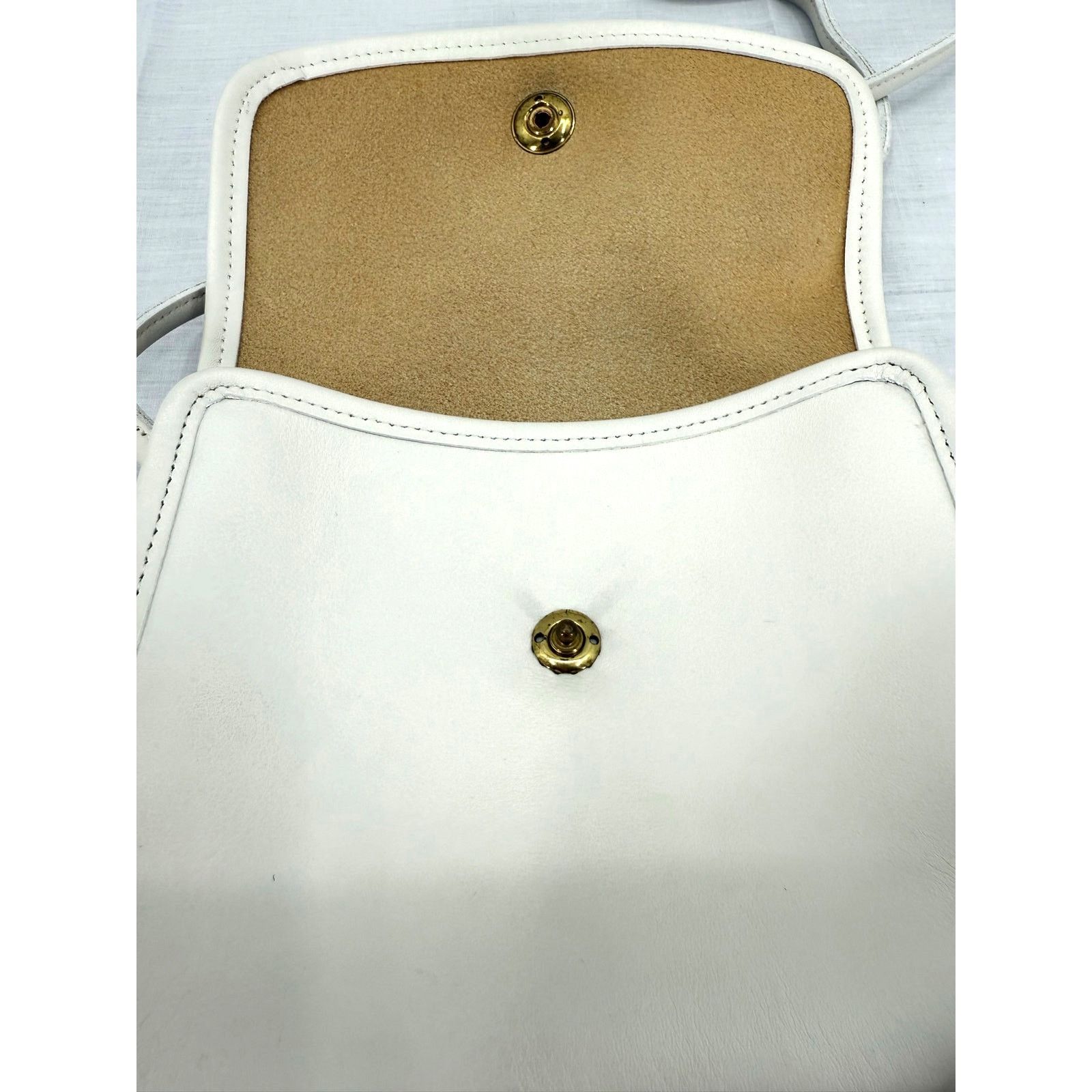 Coach Vintage COACH Chrystie Crossbody Bag in Bone 9892 Size ONE SIZE - 5 Thumbnail