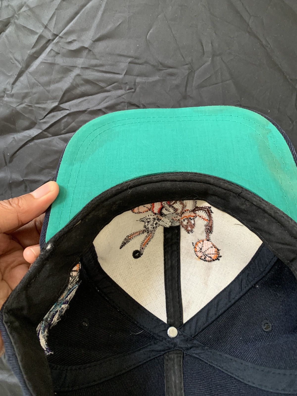 Cartoon Network × Nike × Vintage Vintage hat nike x space jam x hornets basketaball Size ONE SIZE - 7 Thumbnail
