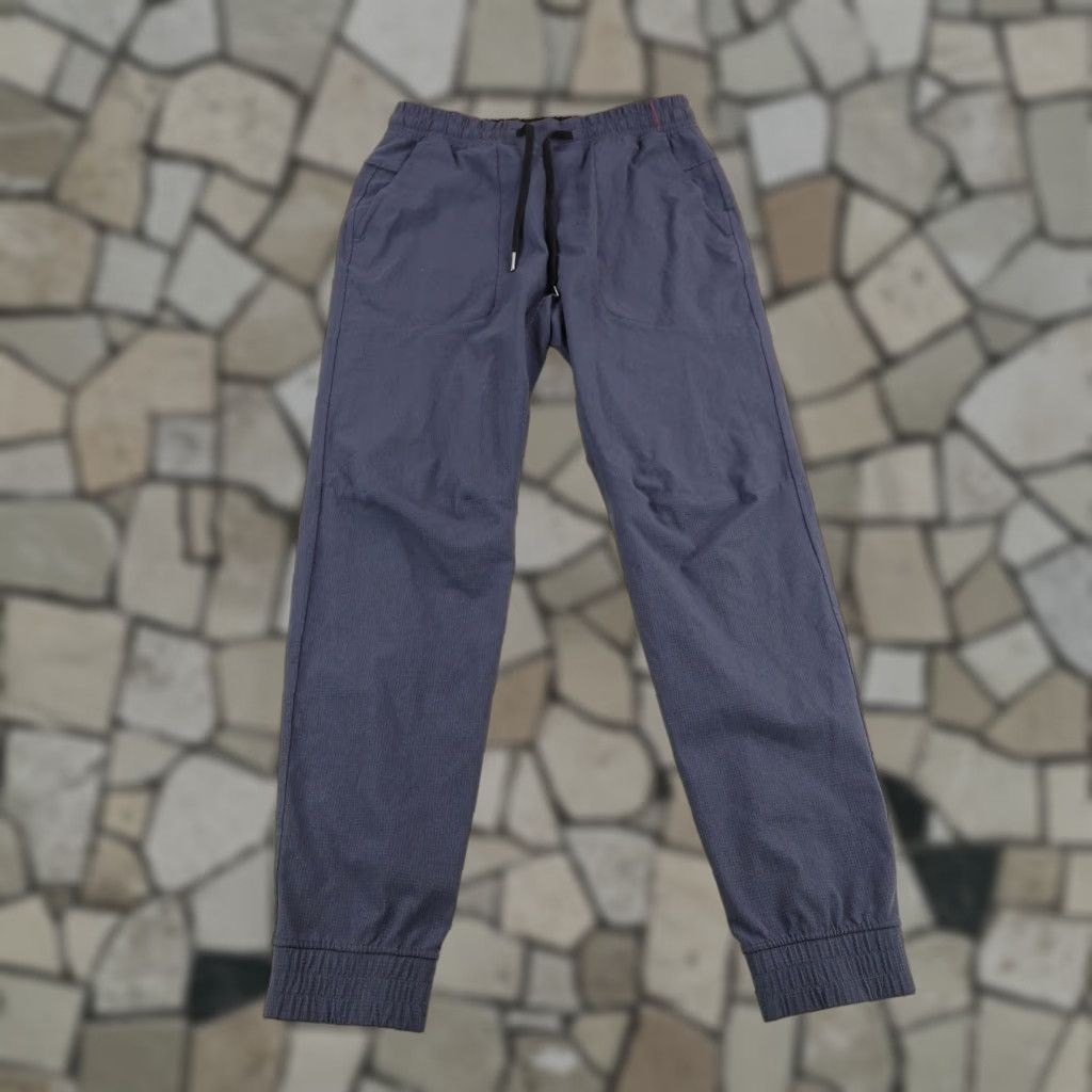 Lululemon Lululemon Mens Jogger Pants Regular Medium Blue Athleisure Workout Running Cross Training Size US 31 - 1 Thumbnail