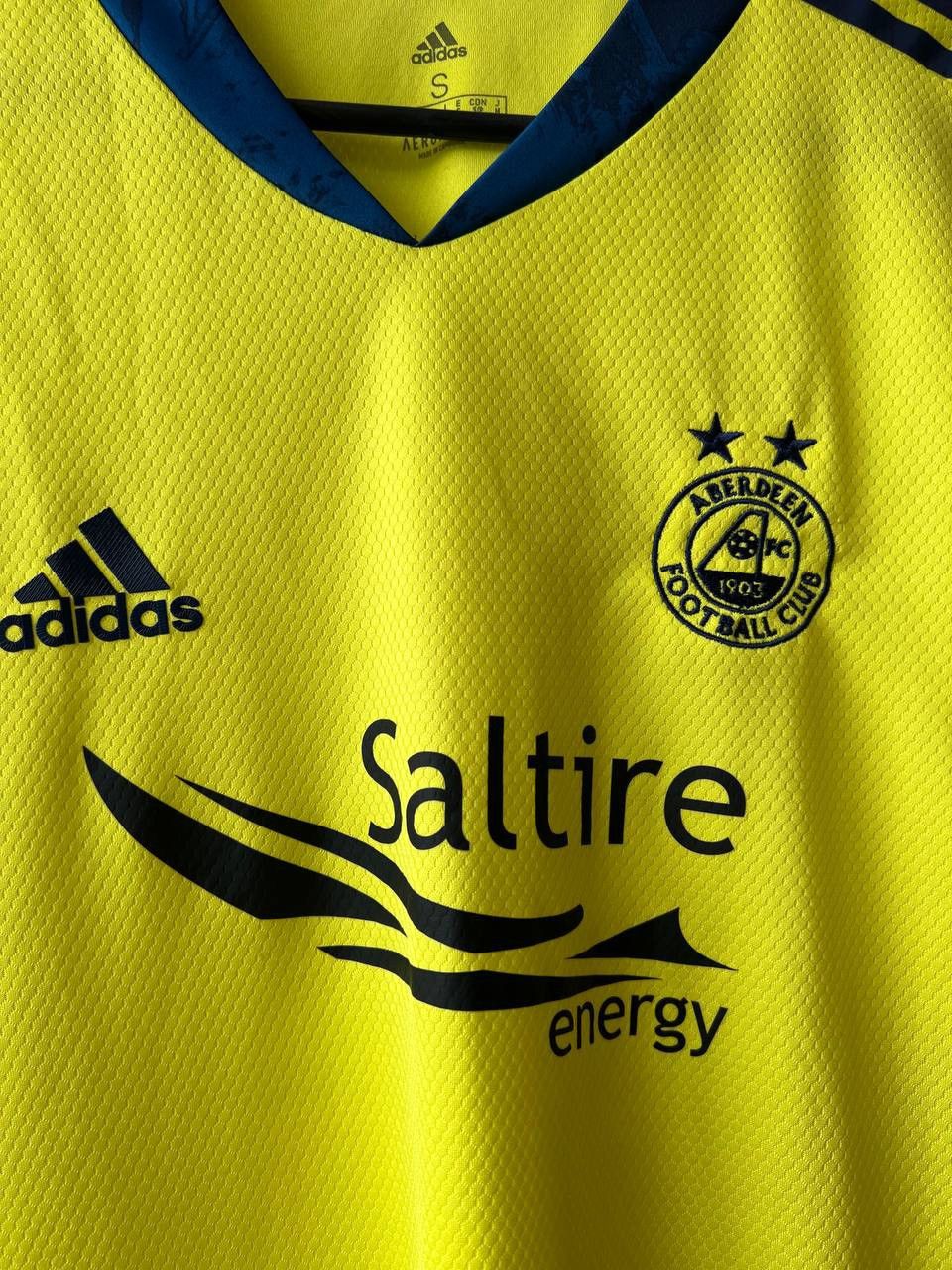 Adidas 2019/20 ABERDEEN FC GK SOCCER JERSEY FOOTBALL SHIRT ADIDAS S Size US S / EU 44-46 / 1 - 5 Thumbnail