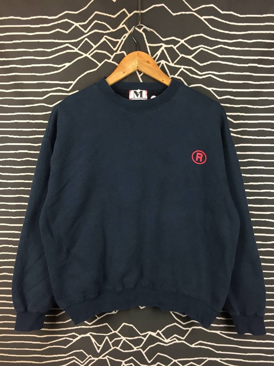 Modern Amusement Vtg Modern Amusement Crow Logo Boxy Fit Sweatshirt Size US M / EU 48-50 / 2 - 6 Thumbnail
