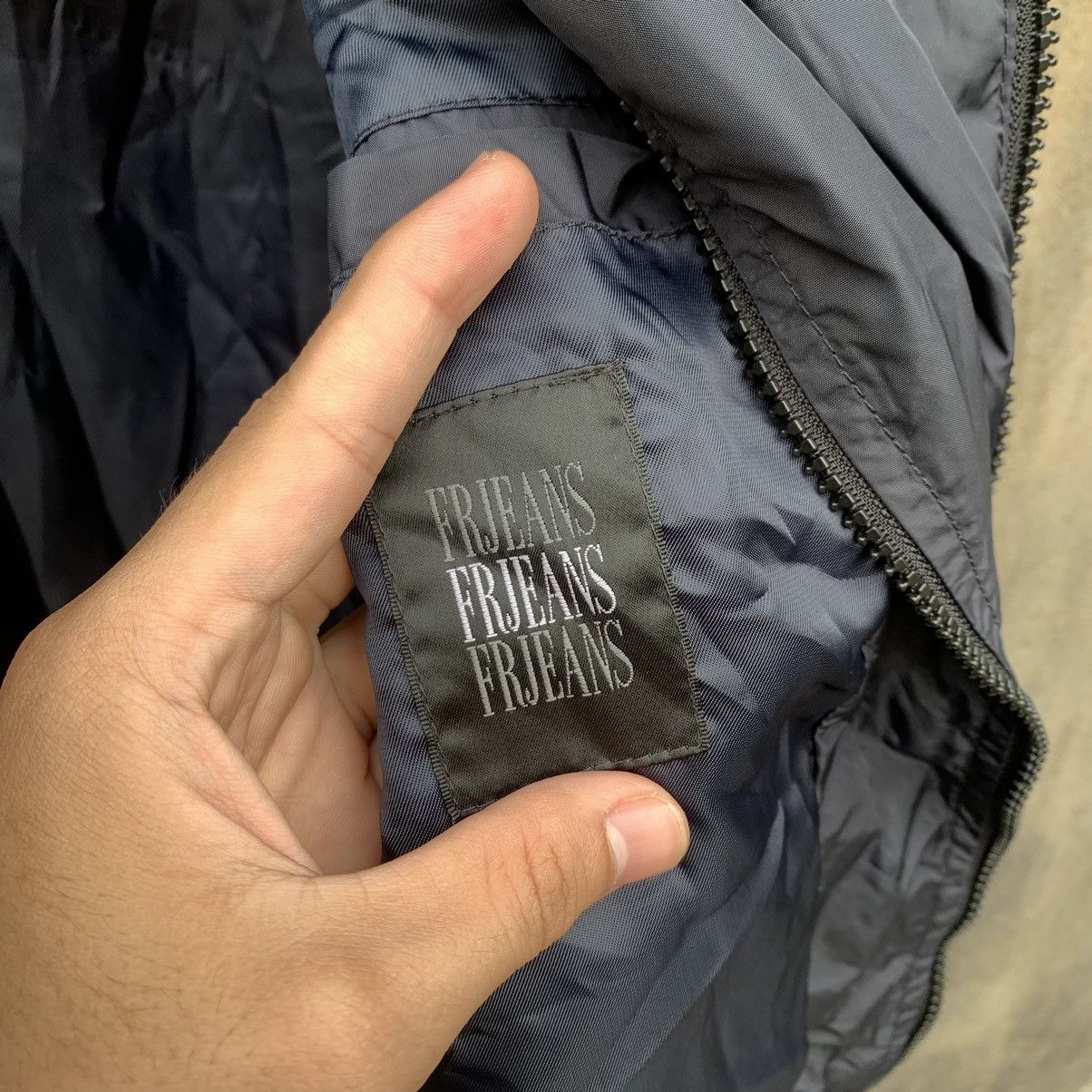 Japanese Brand JAPANESE HOODED ZIP-UP FRJJEANS WINDBREAKER JACKET LGB STYLE Size US S / EU 44-46 / 1 - 10 Thumbnail