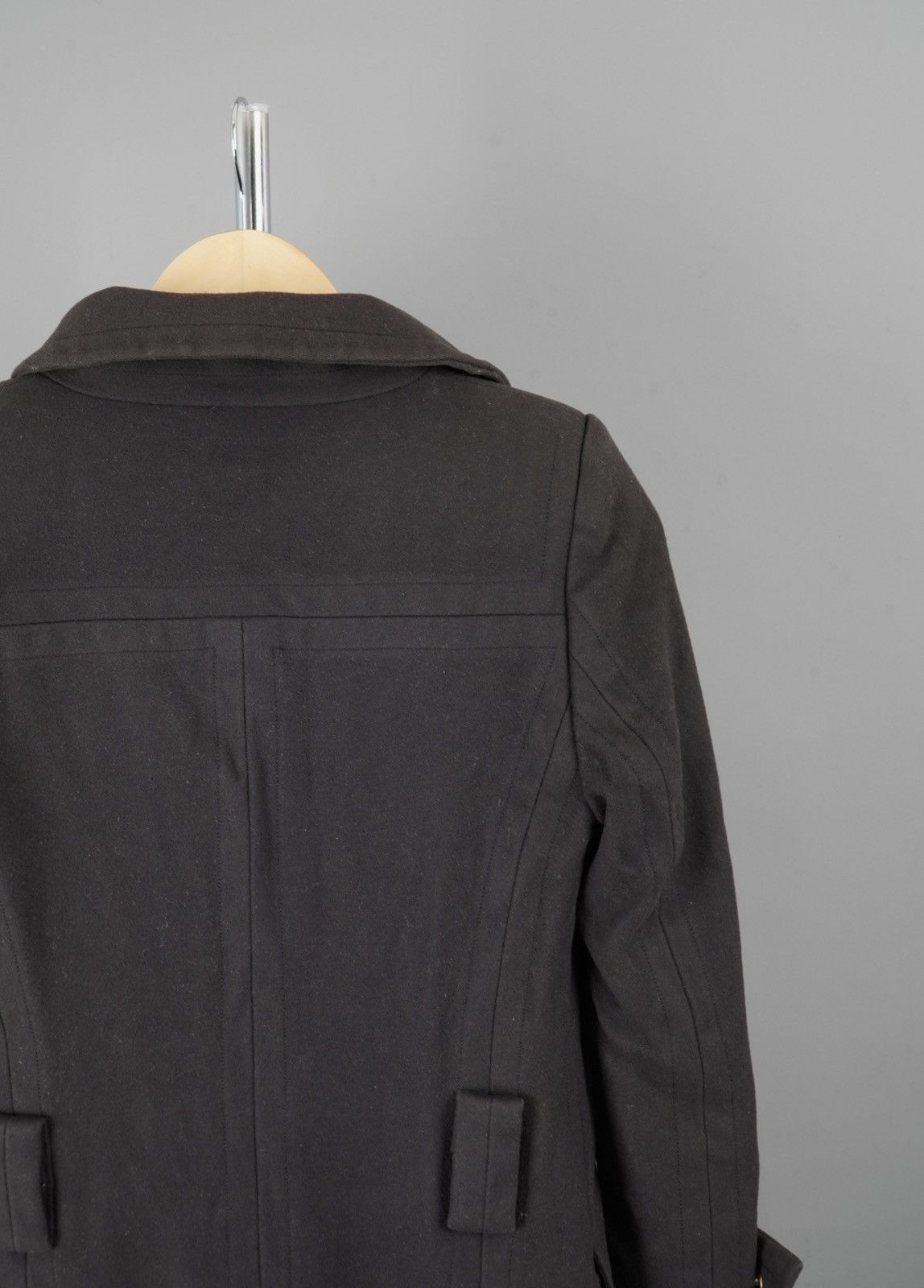 Gucci × Tom Ford Gucci - Tom ford - Archive AW03 Stand Collar Wing Wool Coat Size S / US 4 / IT 40 - 11 Thumbnail