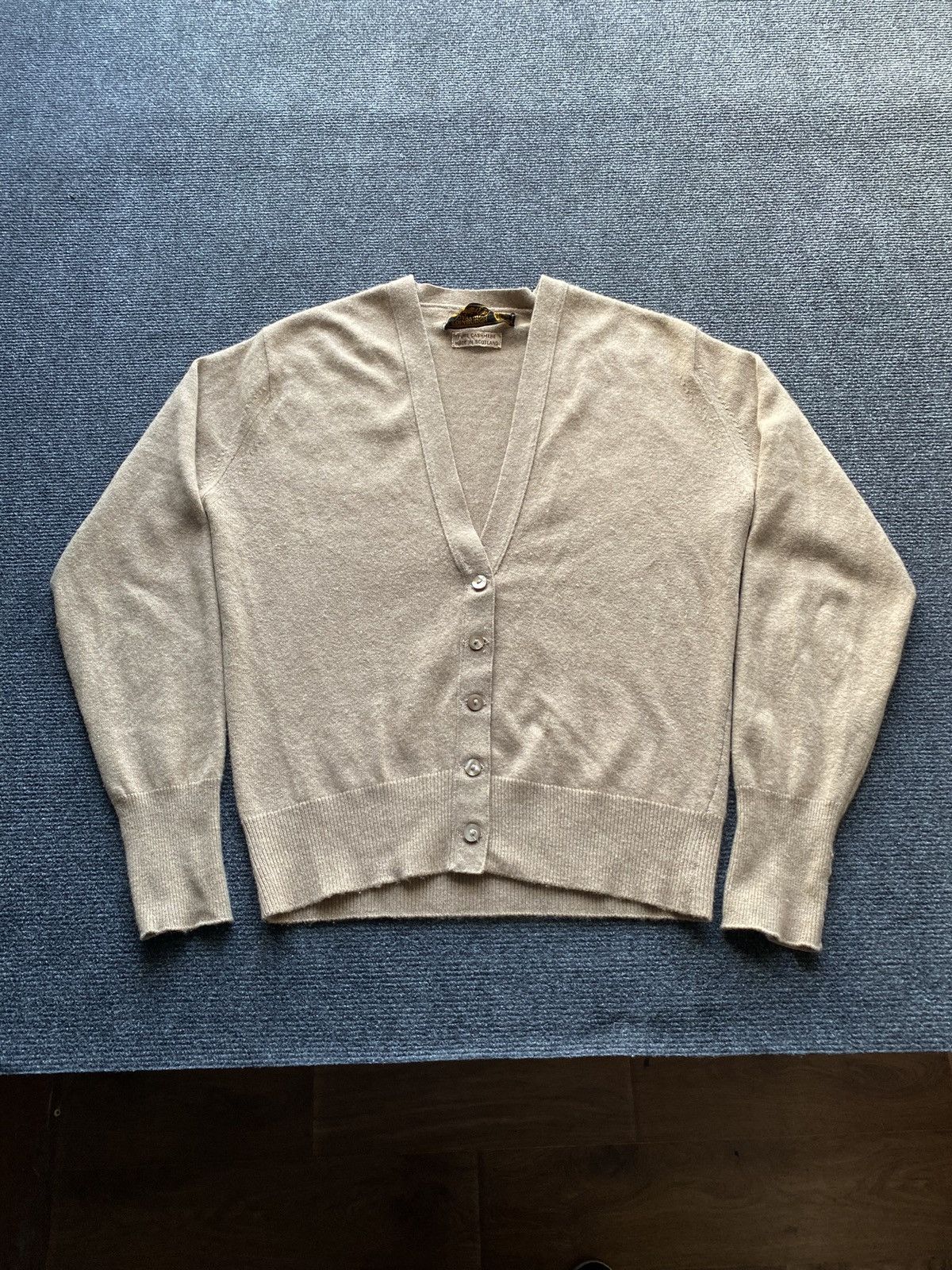 Other 🔥70s Forsyth Of Edinburg Cashmere Scotland Cardigan sweater Size M / US 6-8 / IT 42-44 - 16 Thumbnail