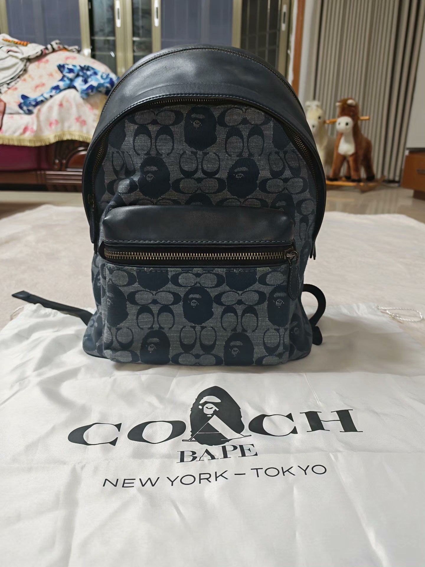Bape Flowers Backpack | Grailed