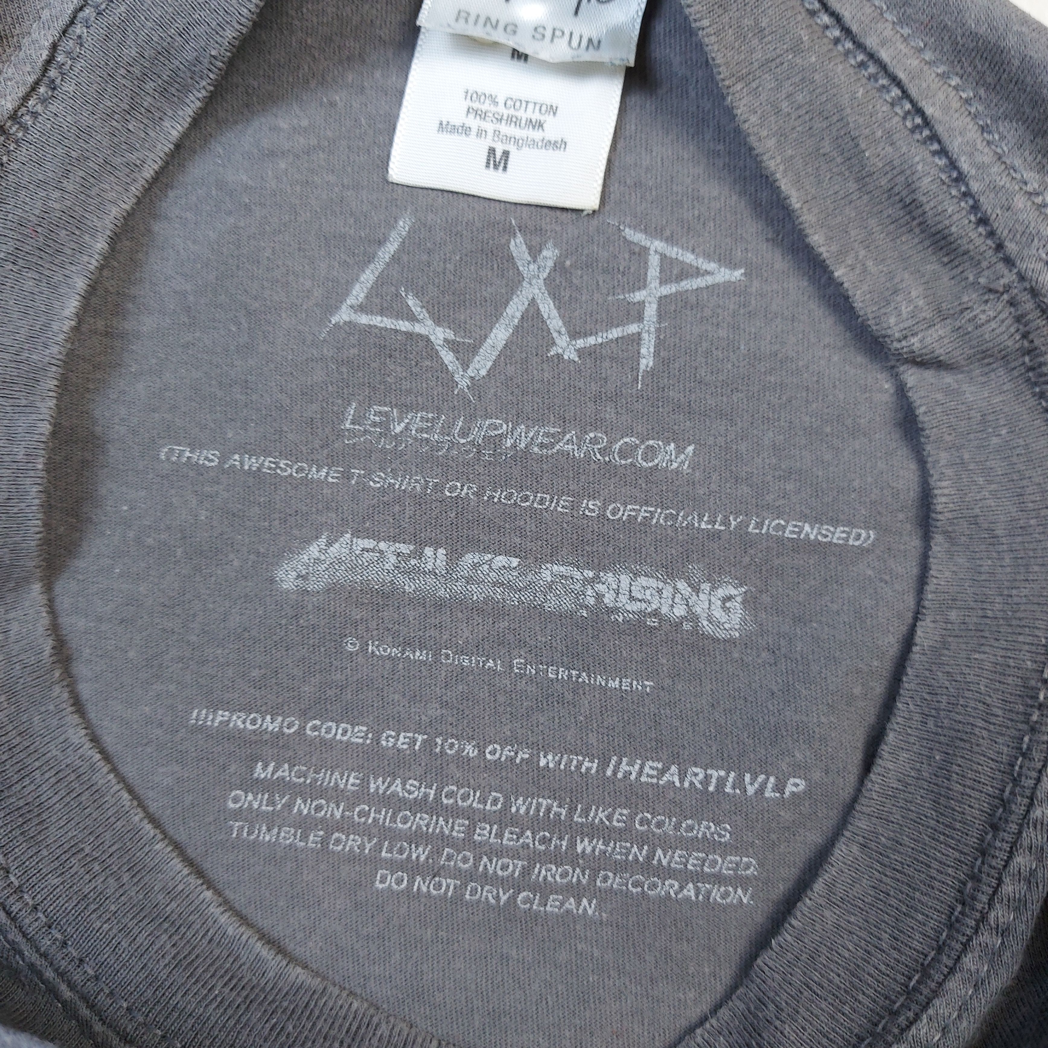 Playstation 2013 Metal Gear Rising Revengeance Raiden Konami TEE Size US M / EU 48-50 / 2 - 10 Thumbnail