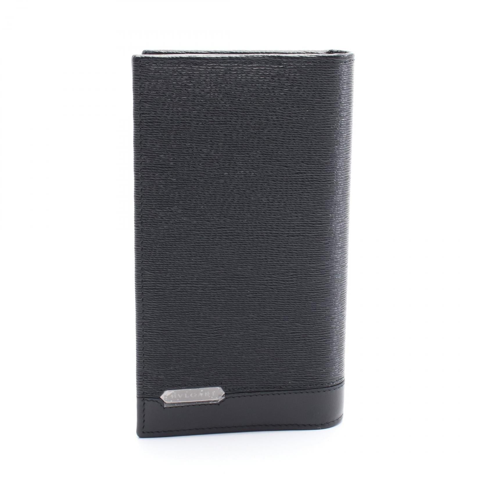 Bvlgari Bvlgari Serpenti Scalie Man Bi-Fold Long Wallet Leather Black Size ONE SIZE - 1 Thumbnail