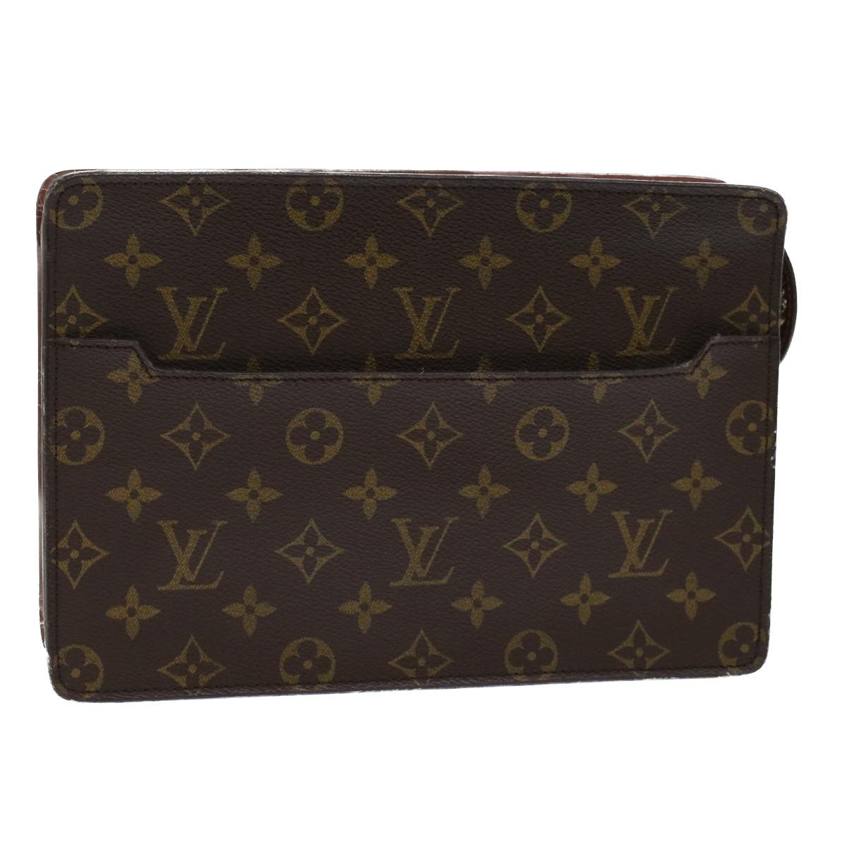 Auth Louis Vuitton Monogram Pochette Homme M51795 Women's Clutch