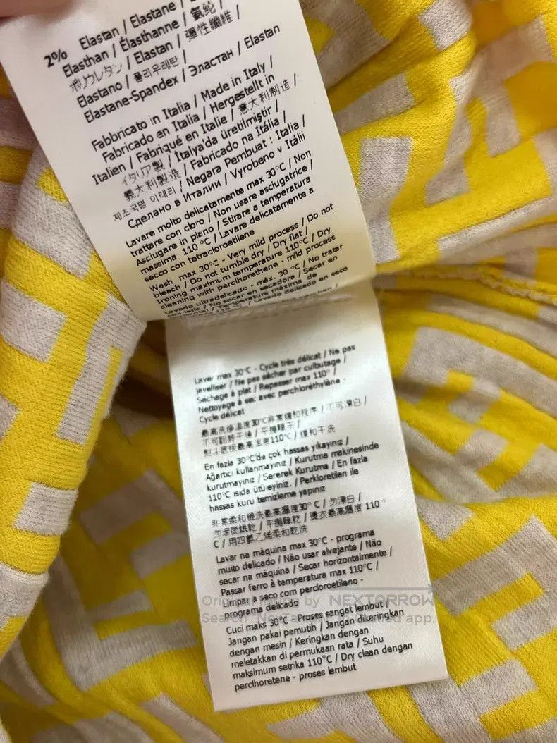 Fendi Fendi All-over Printed Dress Size XS / US 0-2 / IT 36-38 - 6 Thumbnail