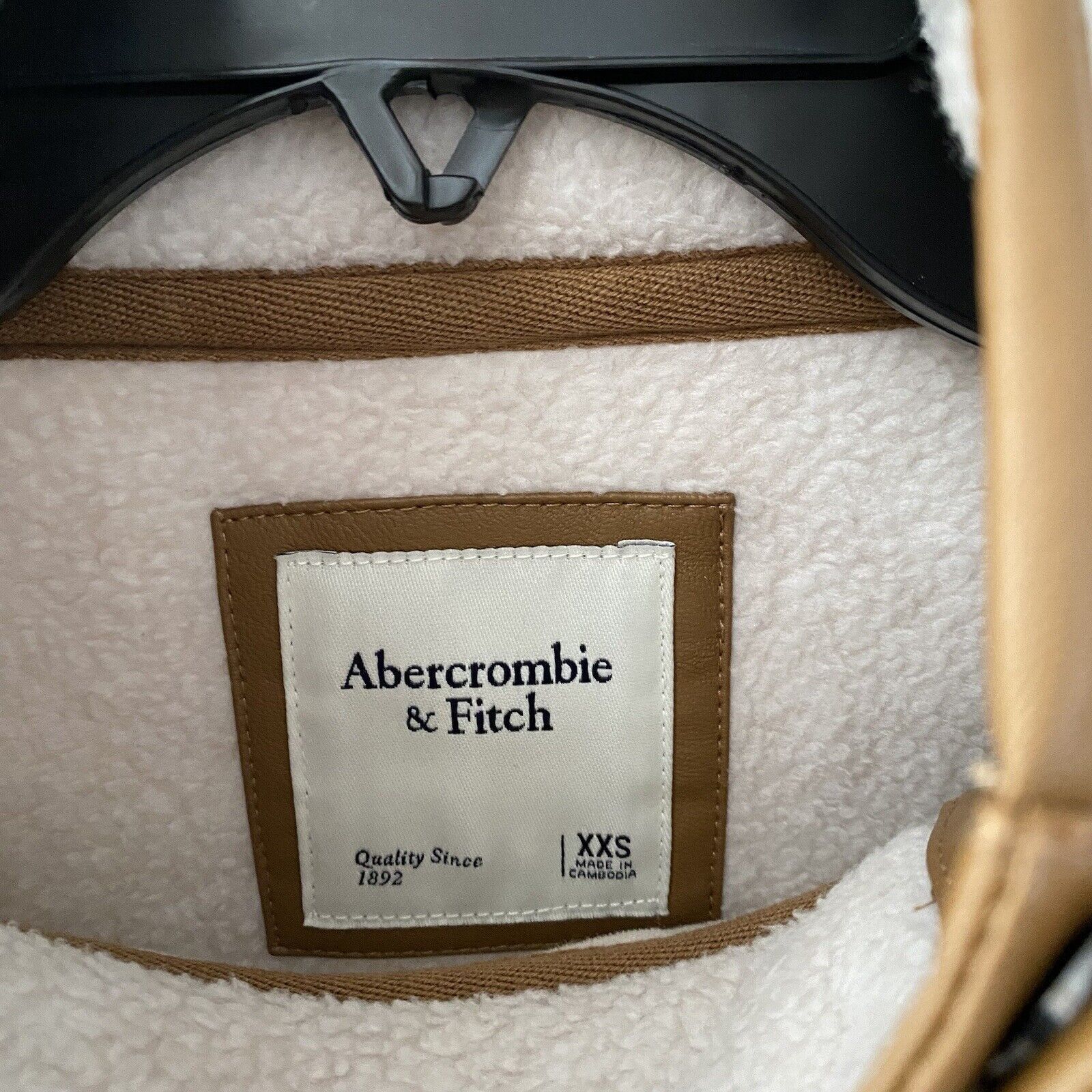 Abercrombie & Fitch Abercrombie & Fitch Womens Fleece Quilted Snap Popover Pull Size XXS / US 00 / IT 34 - 4 Thumbnail