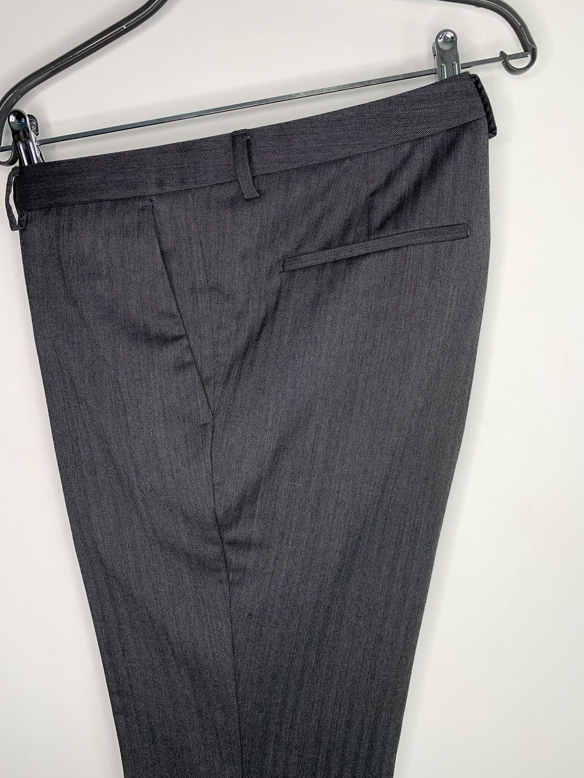 Hugo Boss Hugo Boss Extra Slim Soft Constructed Grey Suit 52 Size Size 42R - 12 Thumbnail