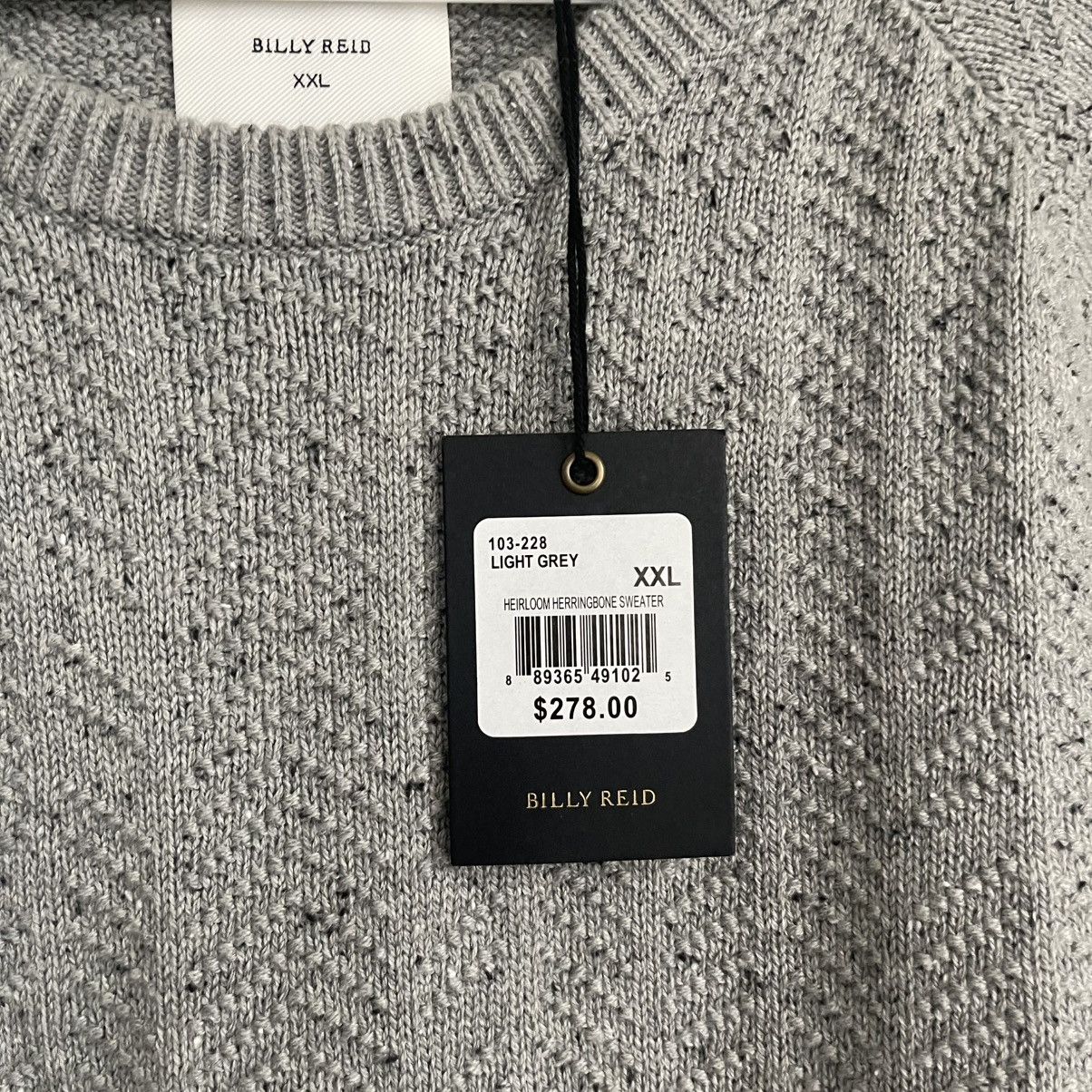 Billy Reid Billy Reid Heirloom Herringbone Speckled Sweater Pullover Size US XXL / EU 58 / 5 - 5 Thumbnail