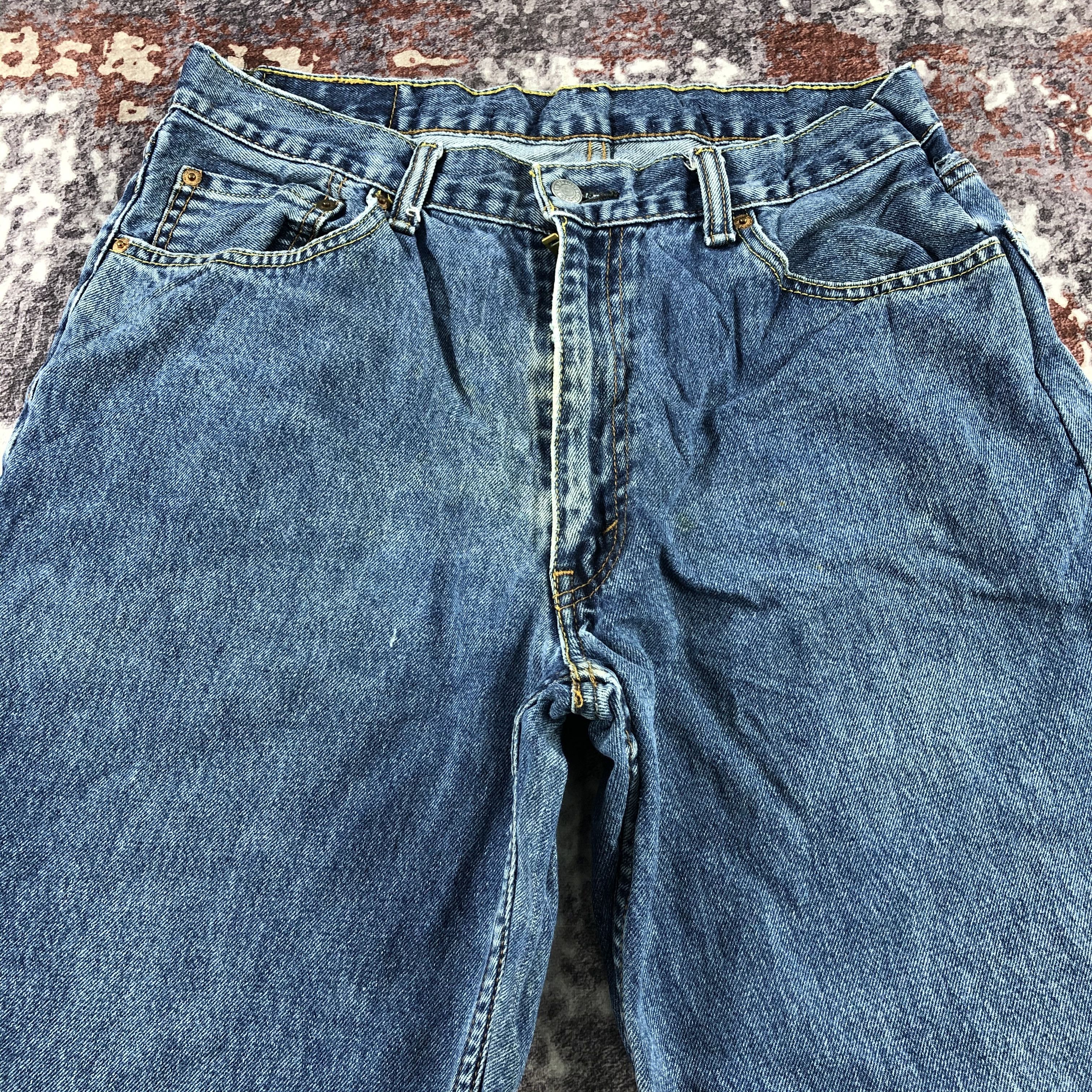 Levi's × Vintage Vintage Blue Wash Levis 550 Jeans-JM3160 Size US 33 - 3 Thumbnail