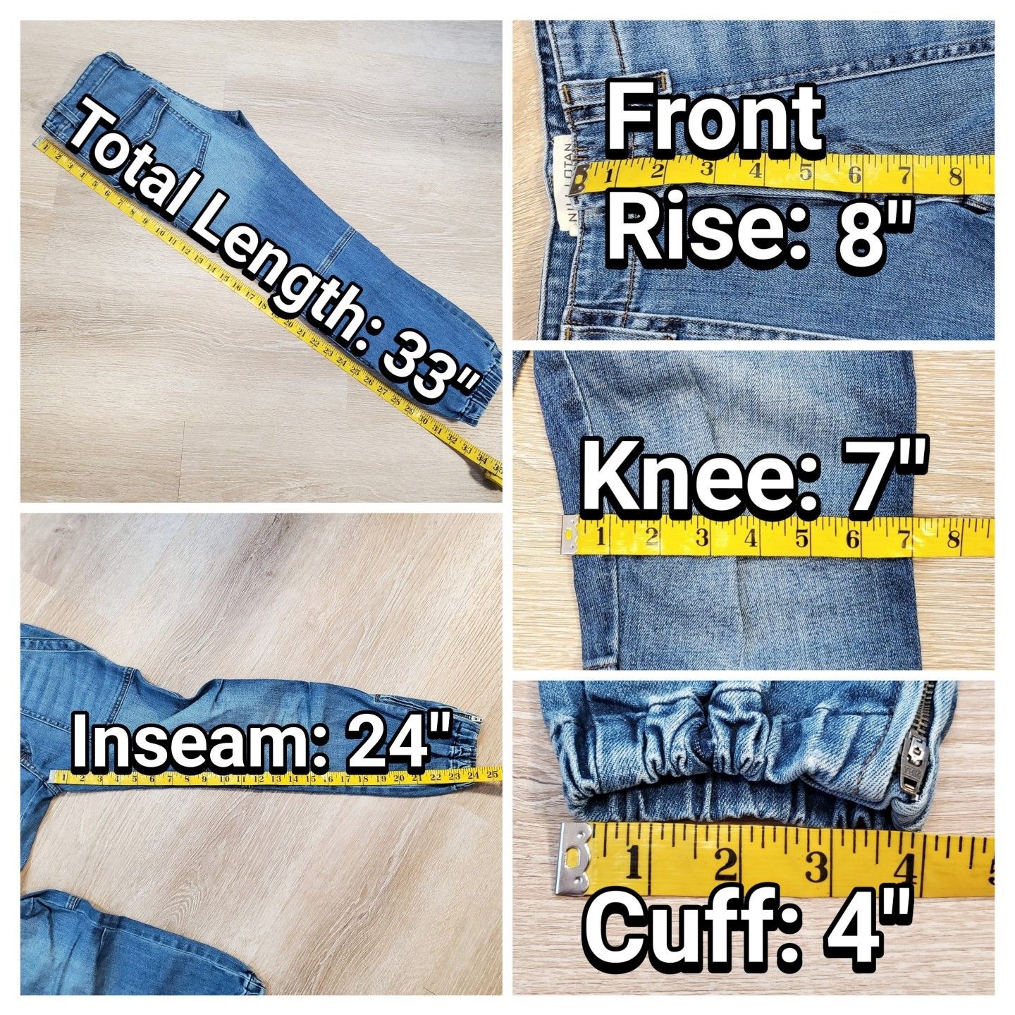 Designer × Nili Lotan Nili Lotan Cropped French Military Jeans Pant Joggers Duane Size 24" / US 00 / IT 34 - 13 Thumbnail