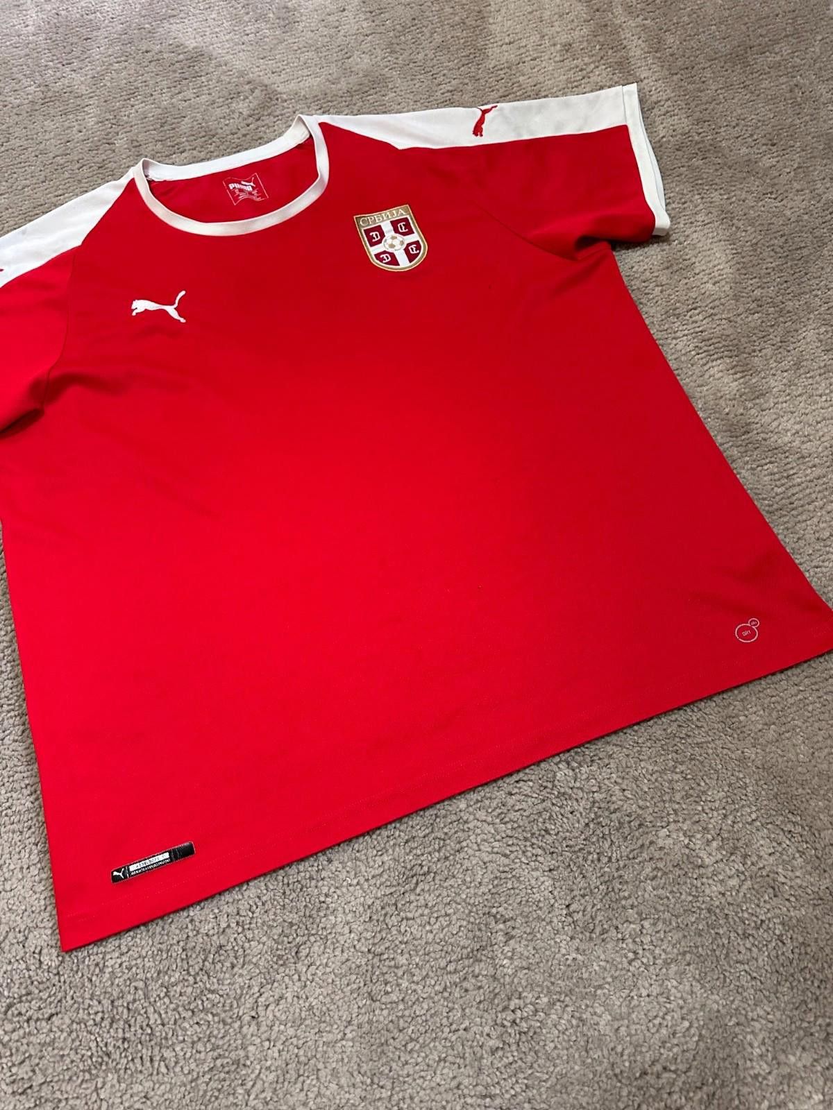 Puma Serbia 2018 2020 Home Football Shirt Soccer Jersey Puma XL Size US XL / EU 56 / 4 - 2 Thumbnail