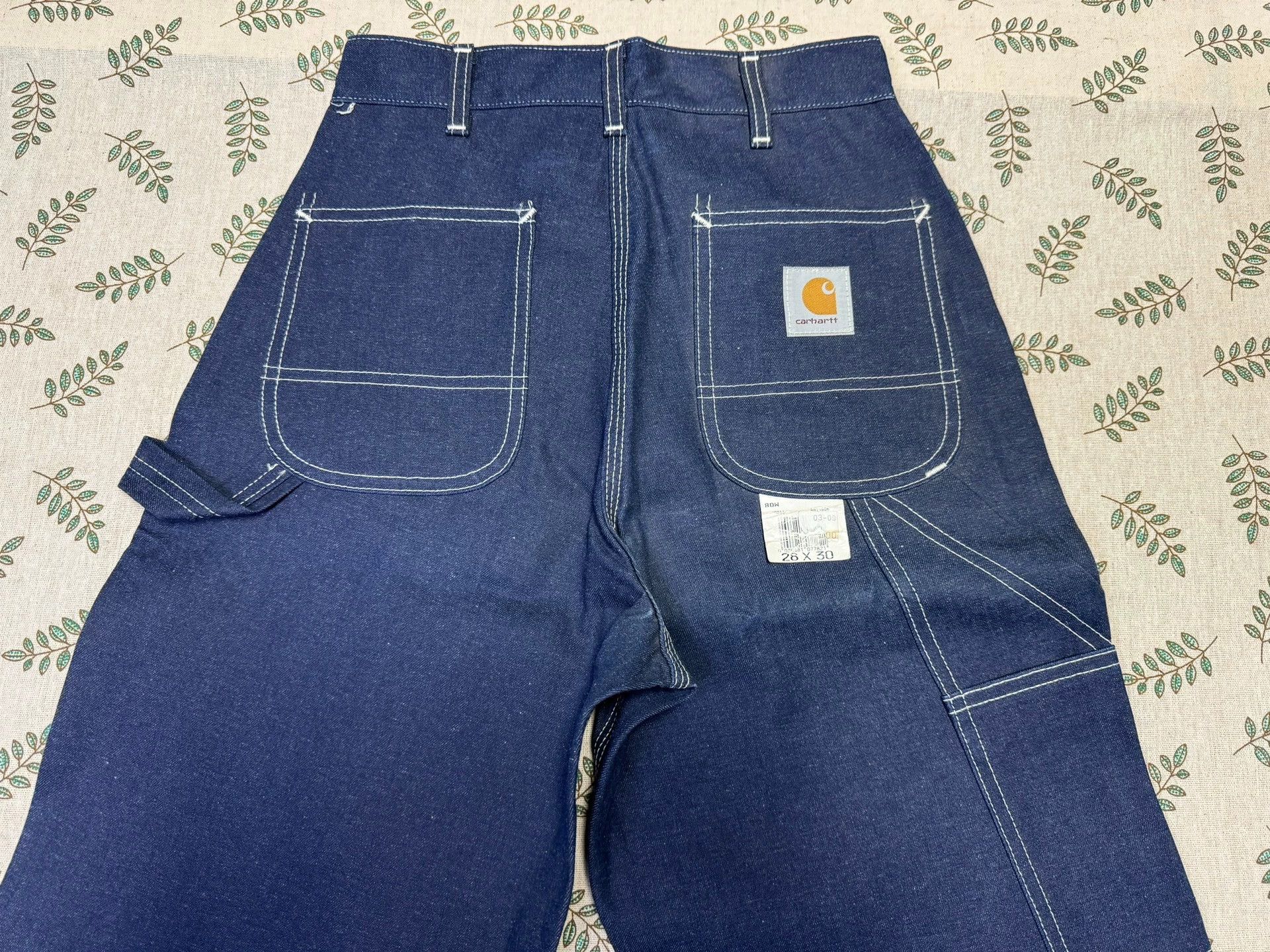 Carhartt Carhartt Vintage Pre-B03 1991 USA 28x30 Denim Jeans Size US 28 / EU 44 - 5 Thumbnail