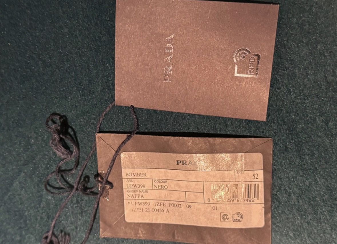 Prada Prada Nappa Bomber Size US L / EU 52-54 / 3 - 8 Thumbnail
