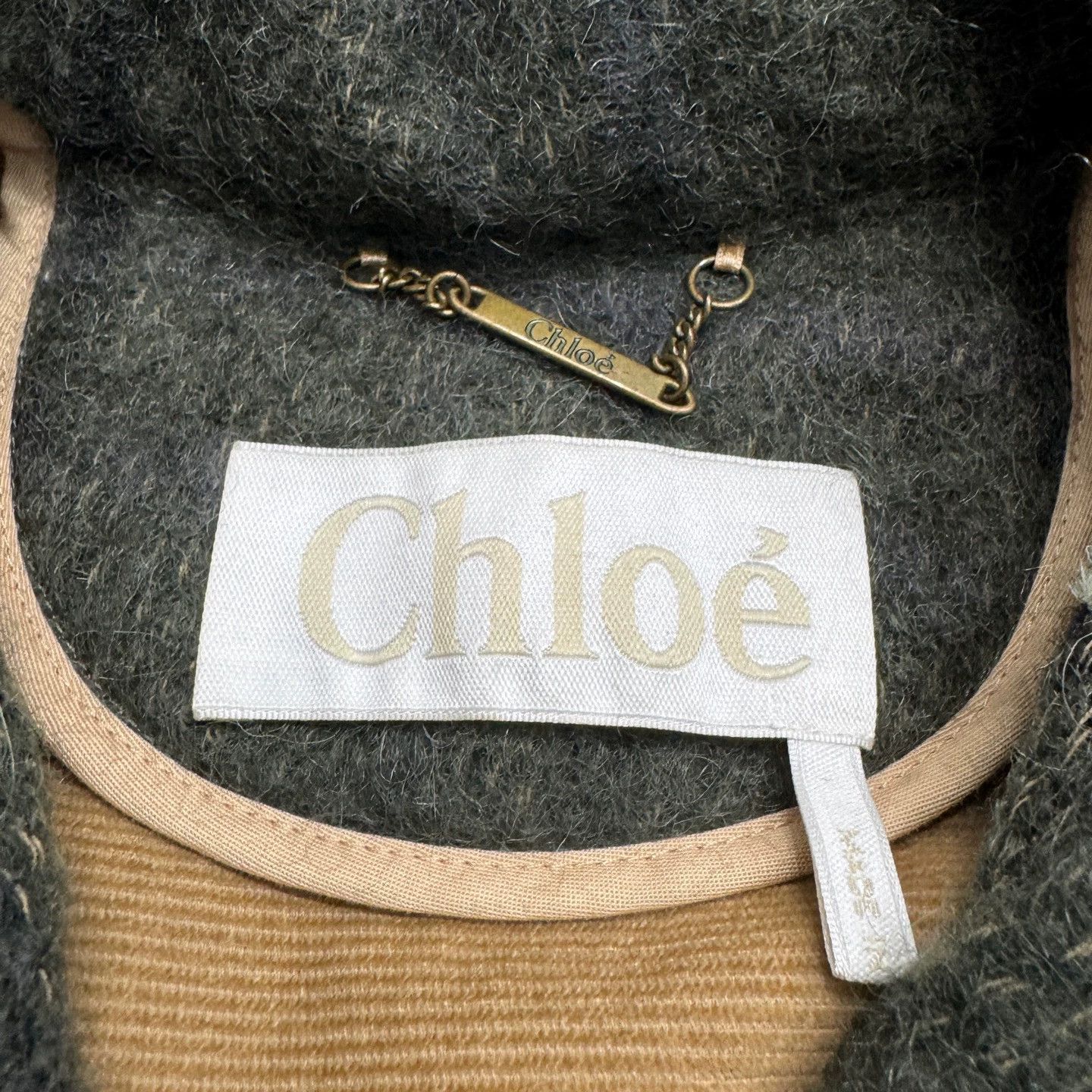 Other Chloe Tartan Mohair XS Jacket Size XS / US 0-2 / IT 36-38 - 2 Thumbnail