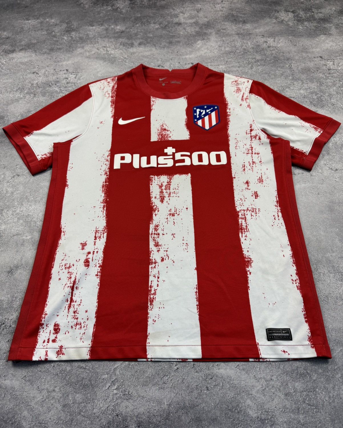 Nike Atletico Madrid 2021/2022 Home Football Soccer Jersey Size US L / EU 52-54 / 3 - 5 Thumbnail