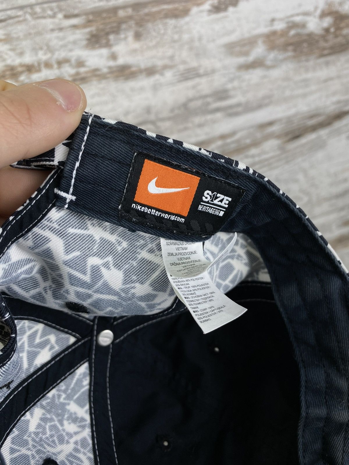 Nike × Vintage Mens Vintage Nike big logo hats cap hat y2k rare swoosh acg Size ONE SIZE - 11 Thumbnail