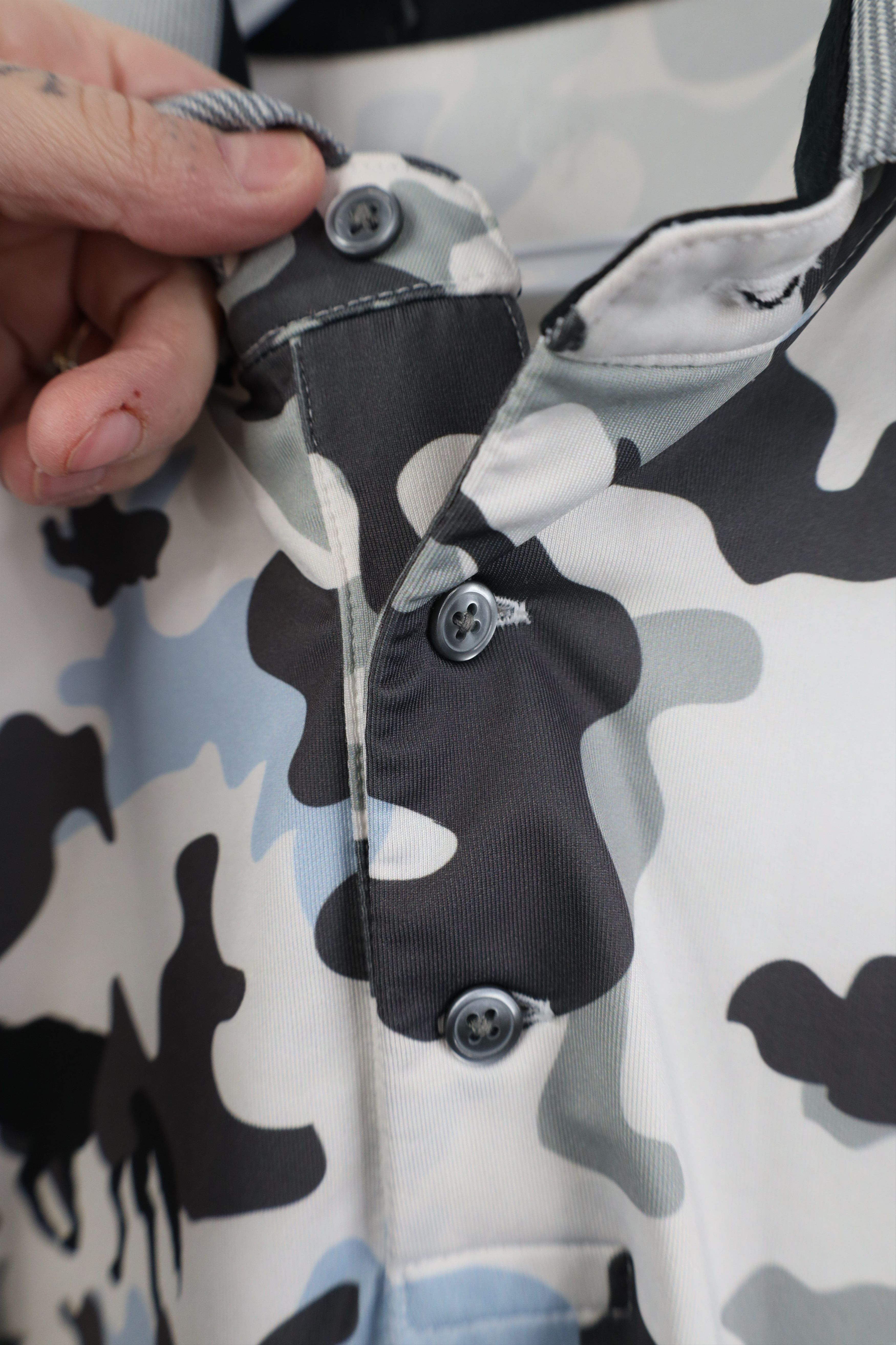 Grenson Greyson Clothiers Country Club Camouflage Golf Polo Shirt Size US XXL / EU 58 / 5 - 10 Thumbnail