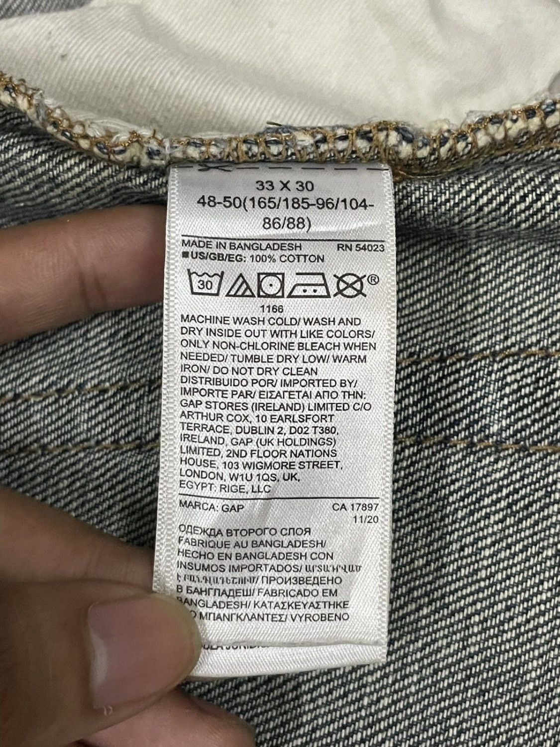 Gap × Yeezy Vintage Y2K Gap Bootcut Strech Denim Blue Washed Jeans Size 30" / US 8 / IT 44 - 14 Thumbnail