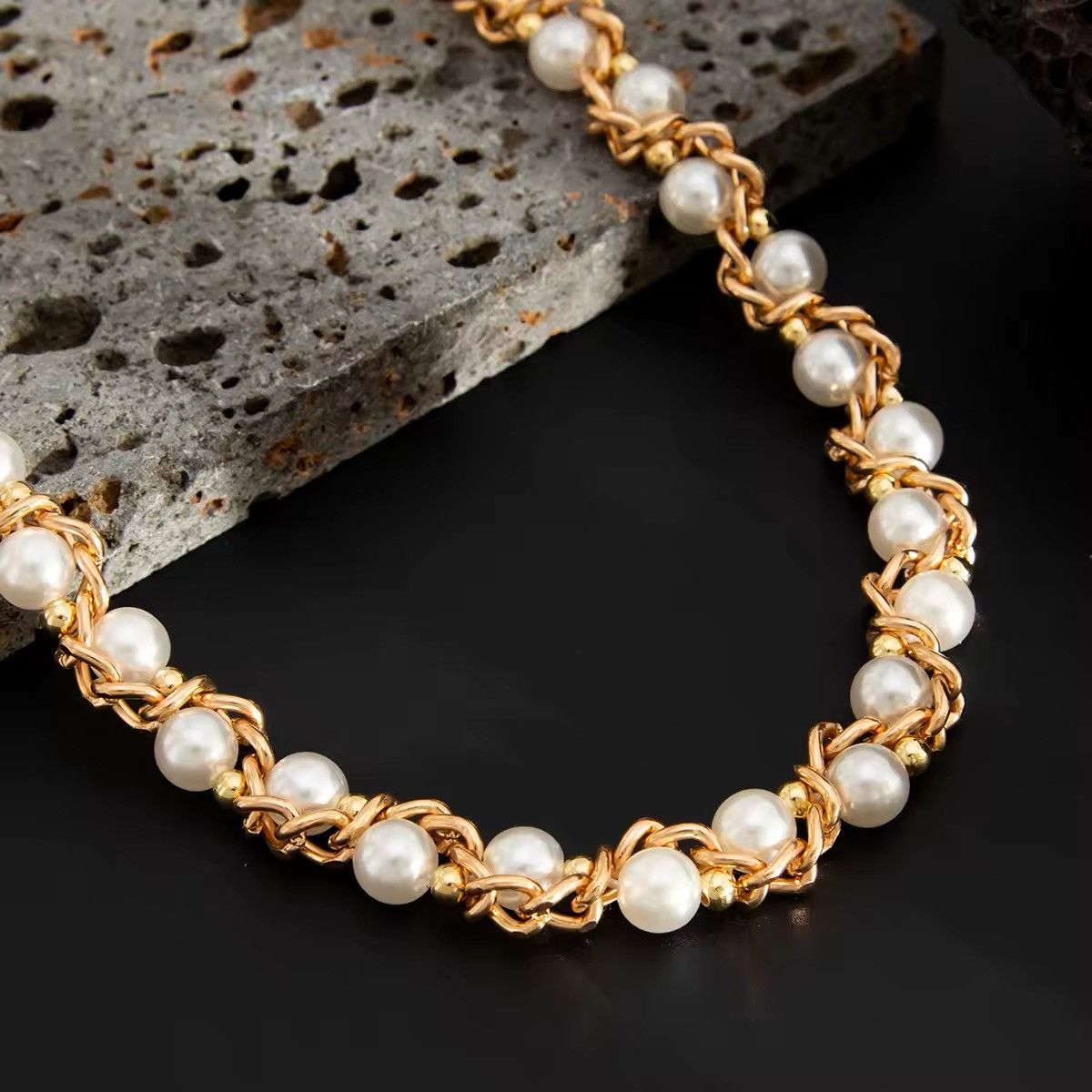 Jewelry Imitation Pearl Wallet chain Size ONE SIZE - 5 Thumbnail