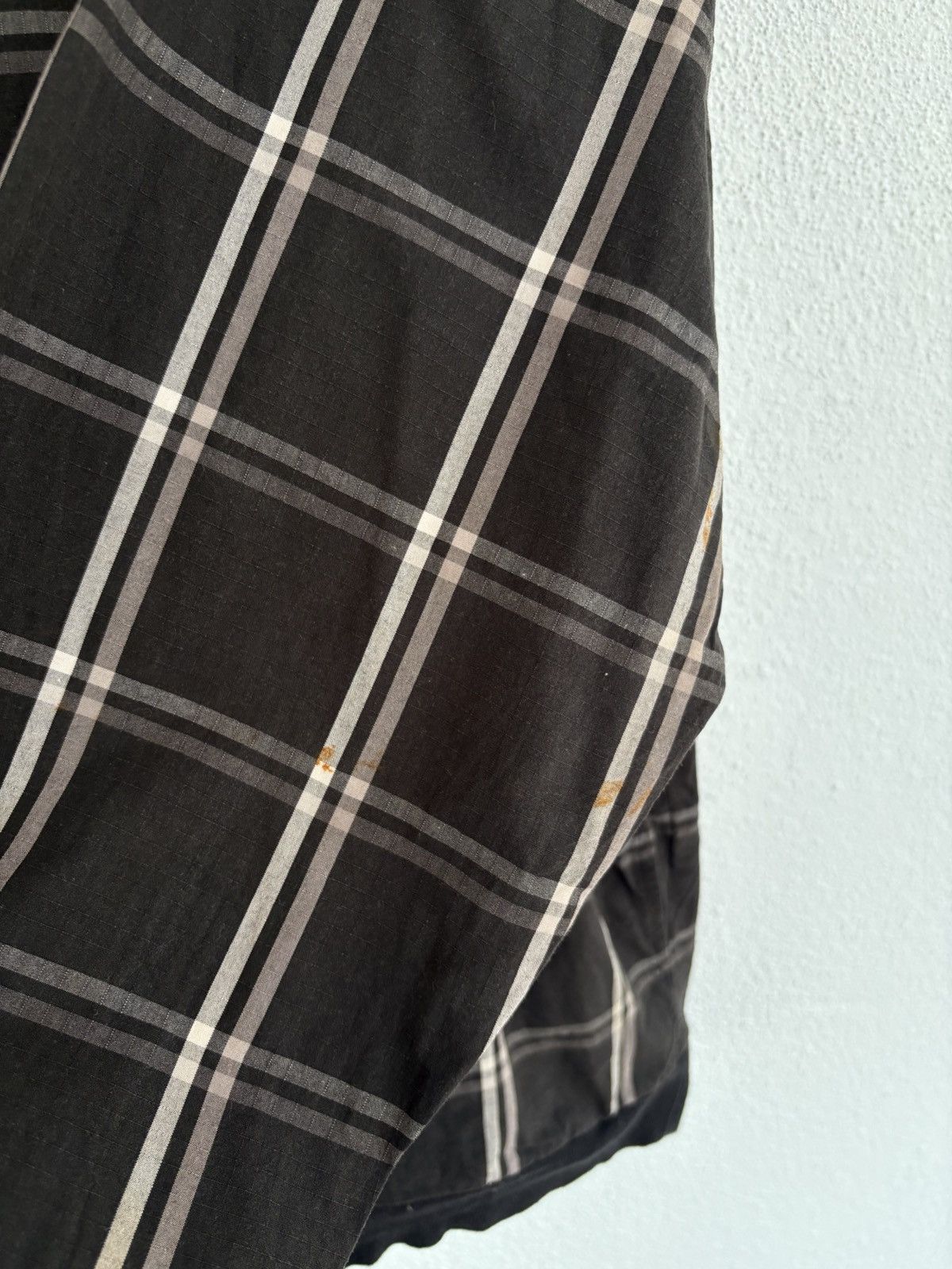 Beams Plus Beams Checkered Box Baggy Sweatshirts Trashed Distressed Size US L / EU 52-54 / 3 - 7 Thumbnail