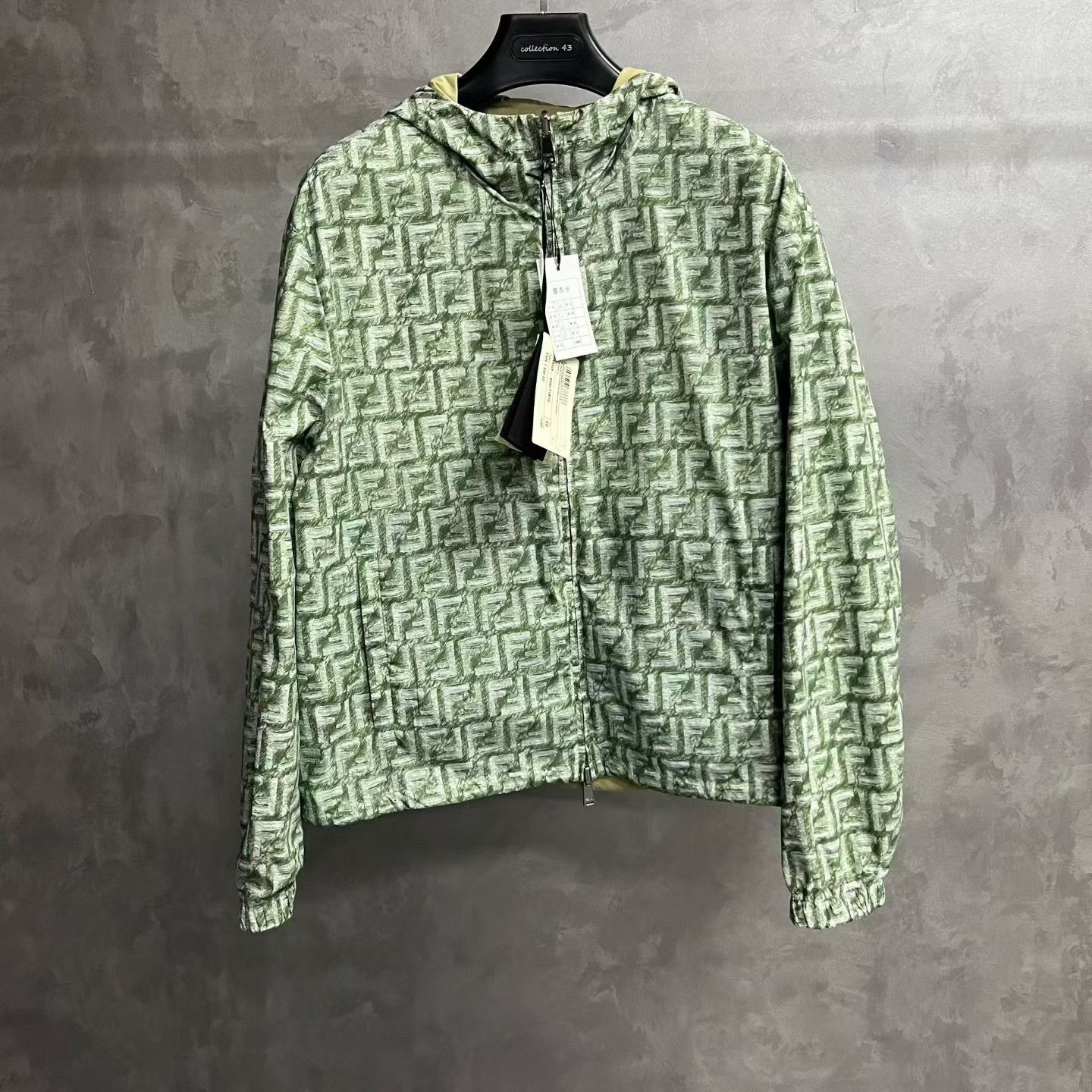 Fendi Fendi Printed Graphic Green Light Jacket xs Men Size US XS / EU 42 / 0 - 1 Thumbnail
