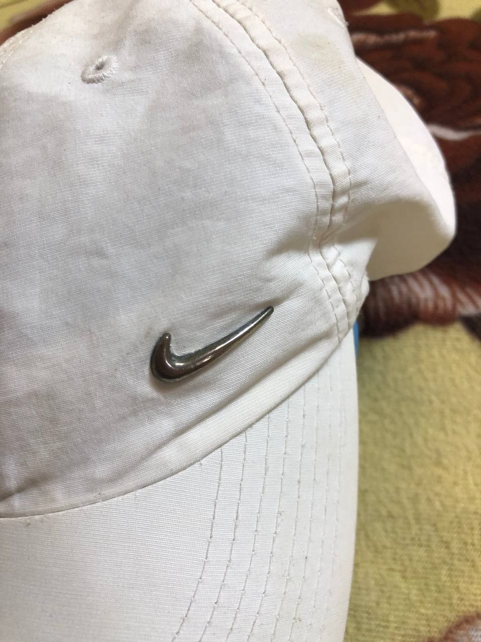 Nike Vintage Nike Swoosh Cotton Baseball Cap Size ONE SIZE - 5 Thumbnail