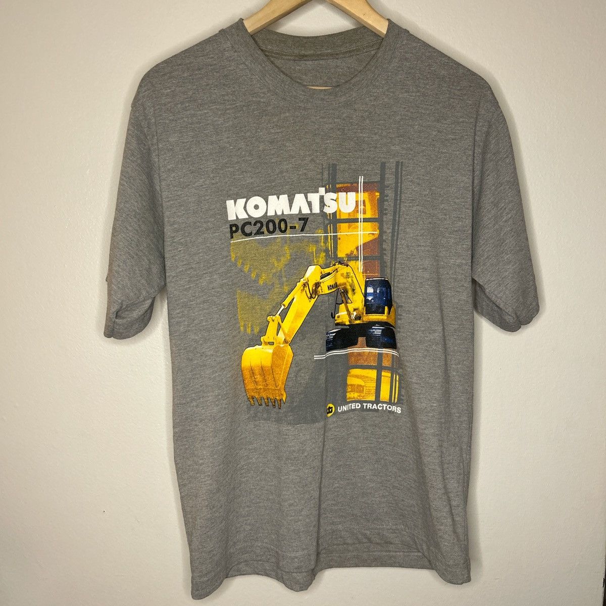 A-COLD-WALL* Sick “A Cold Wall” style Komatsu t-shirt. Size US L / EU 52-54 / 3 - 1 Thumbnail