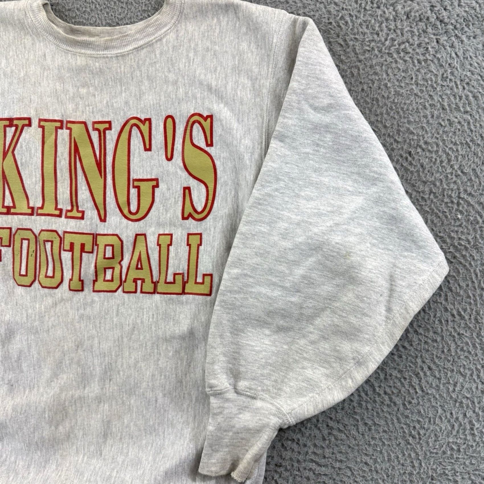 Champion VINTAGE Champion Reverse Weave Sweatshirt Mens XL Gray 90s Sport Pullover USA Size US XL / EU 56 / 4 - 5 Thumbnail