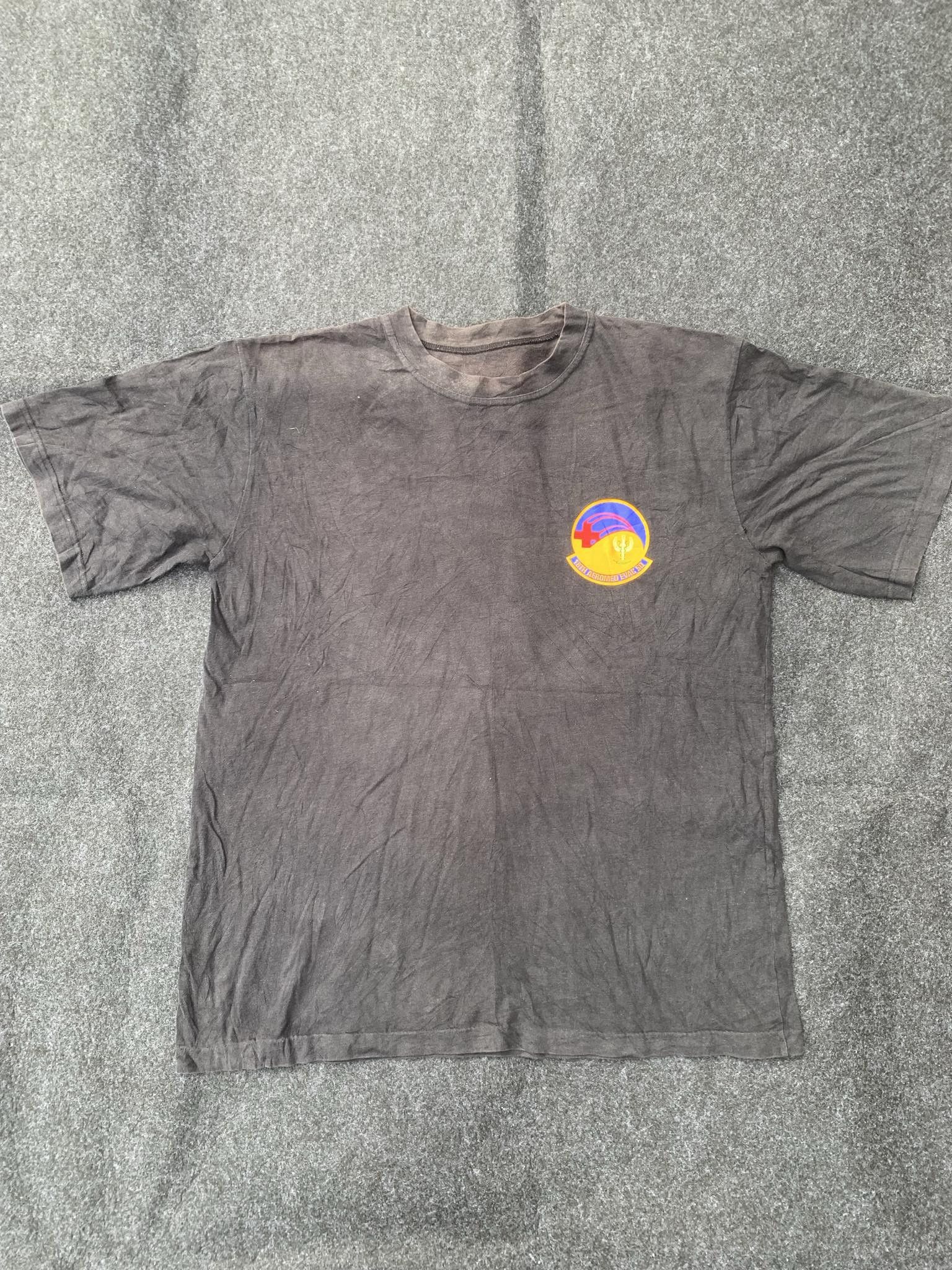 Anime × Cartoon Network × Vintage 18th AES PASIFIC CARE faded black tshirt Size US L / EU 52-54 / 3 - 4 Thumbnail