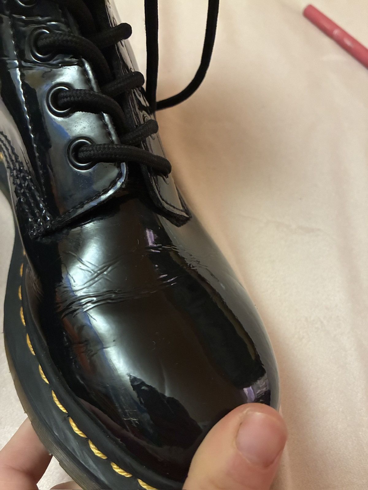 Dr. Marten’s 1460 Patent Leather Boots—Excellent Condition