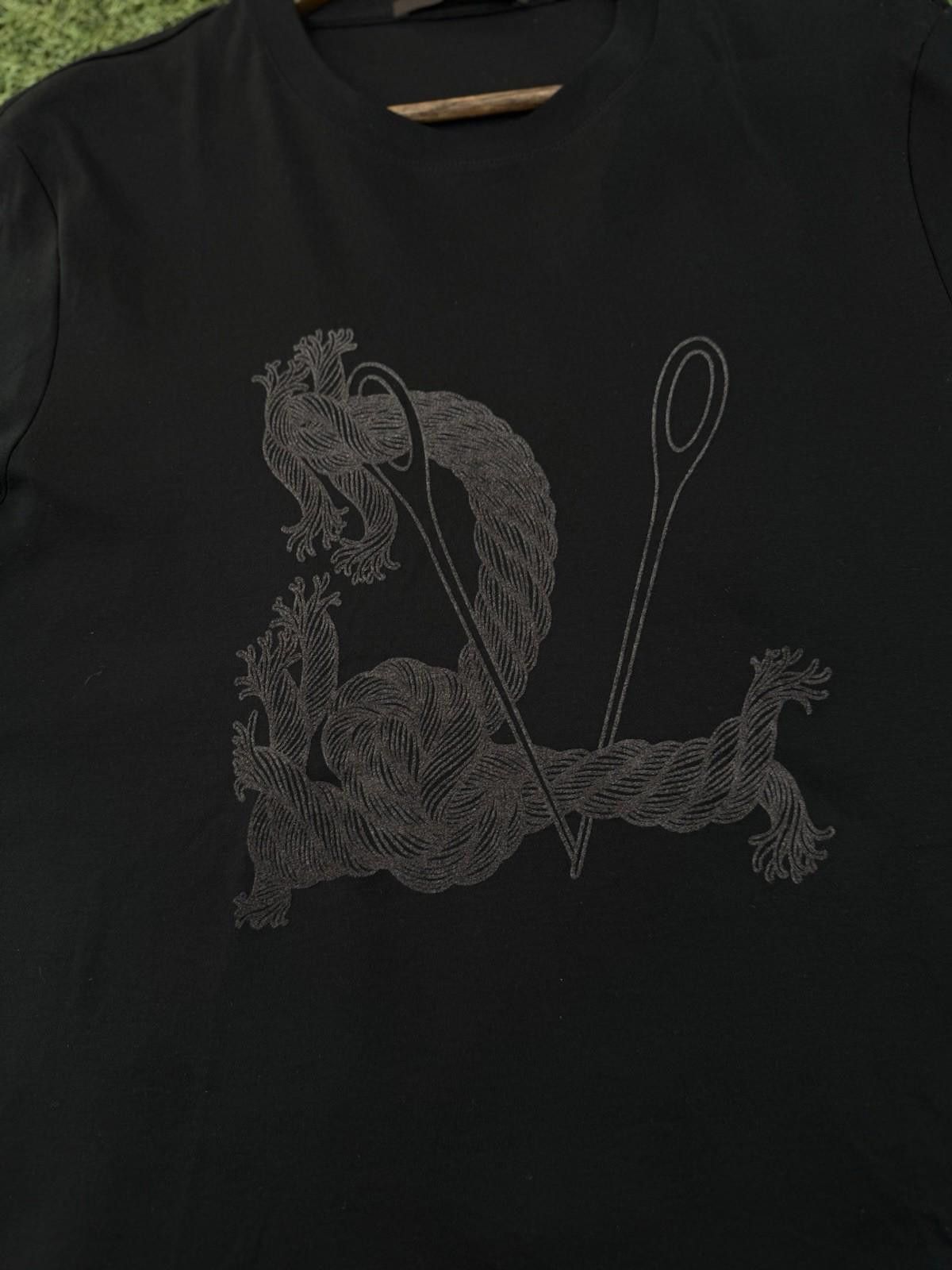 Louis Vuitton LOUIS VUITTON T-Shirt LV Tee Cotton Black Men’s Size Large Size US L / EU 52-54 / 3 - 12 Thumbnail