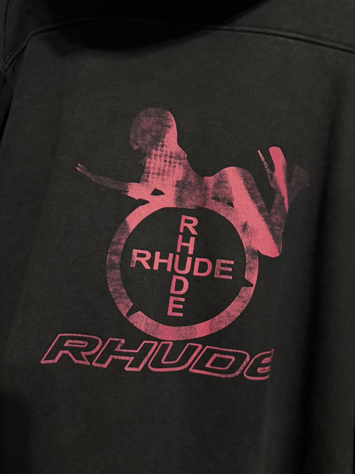 Rhude Fumar Mata Zip Up in Vintage Black Size US M / EU 48-50 / 2 - 12 Thumbnail