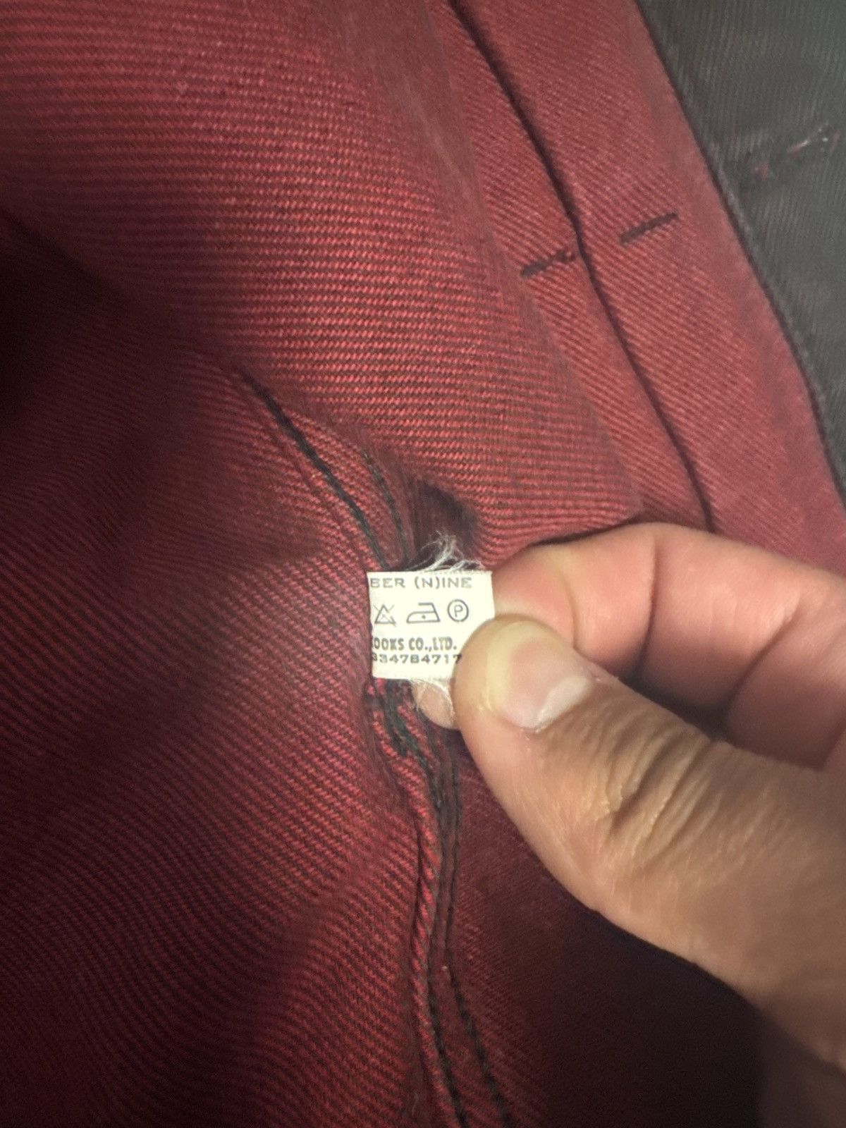 Number (N)ine Number (N)ine Denim jacket Size US M / EU 48-50 / 2 - 9 Thumbnail