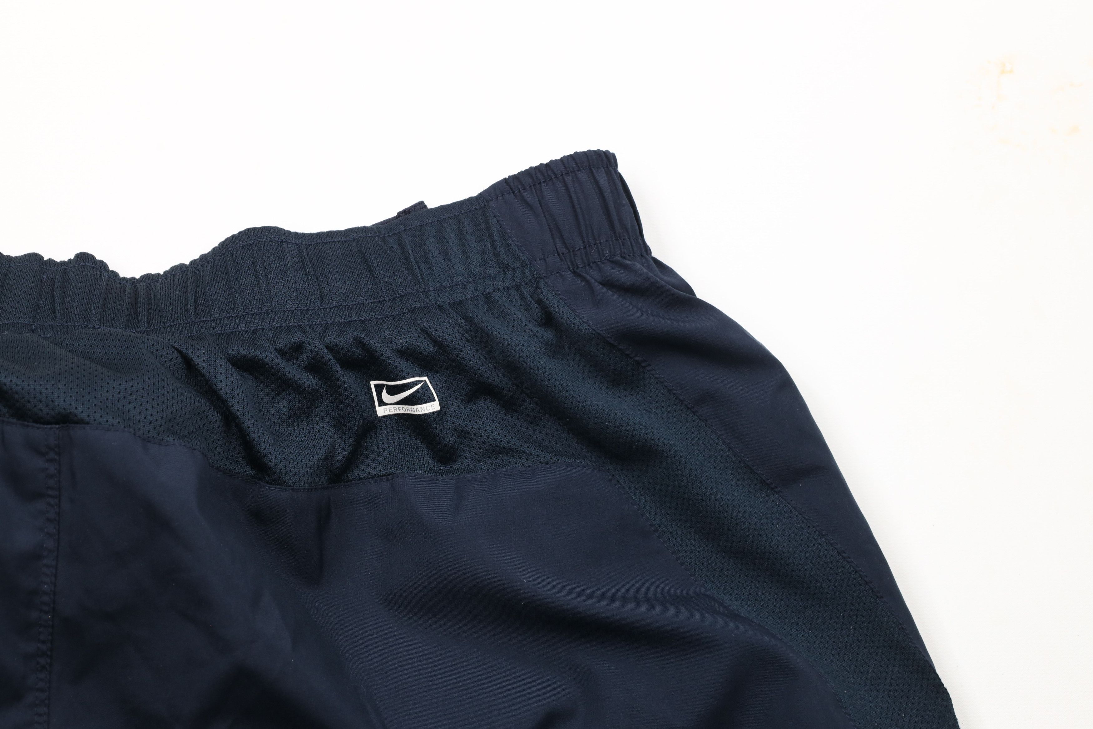 Nike × Vintage Vintage Nike Scott Mini Swoosh Lined Above Knee Shorts Blue Size US 38 / EU 54 - 10 Thumbnail