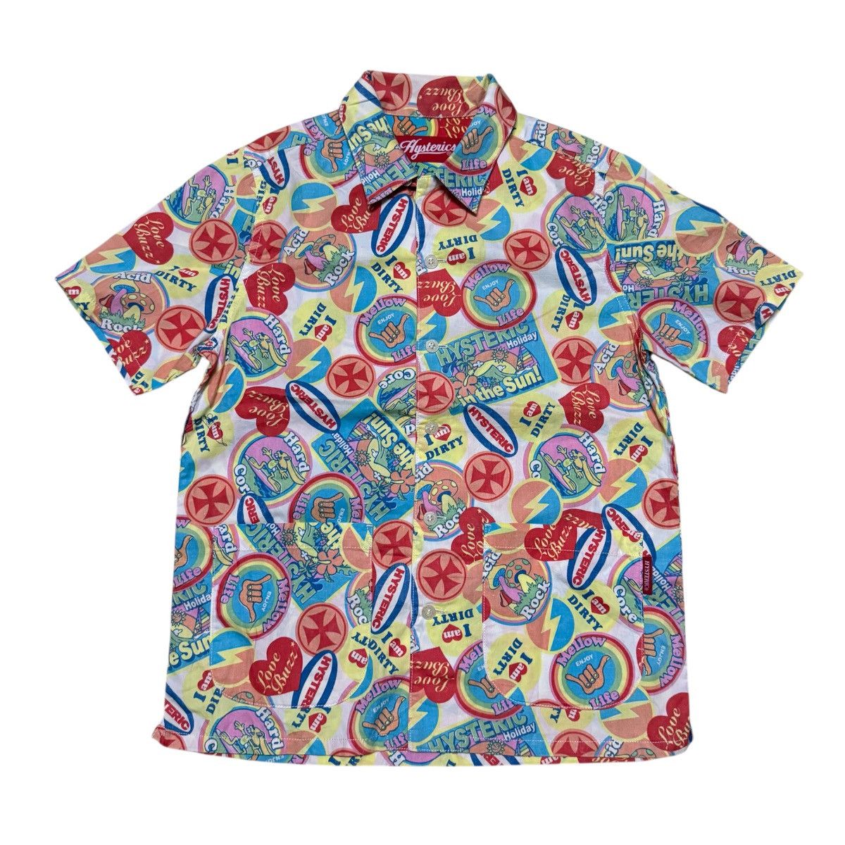 Hysteric Glamour Hysteric Glamour Full Print Button Up Shirt Size US S / EU 44-46 / 1 - 1 Thumbnail