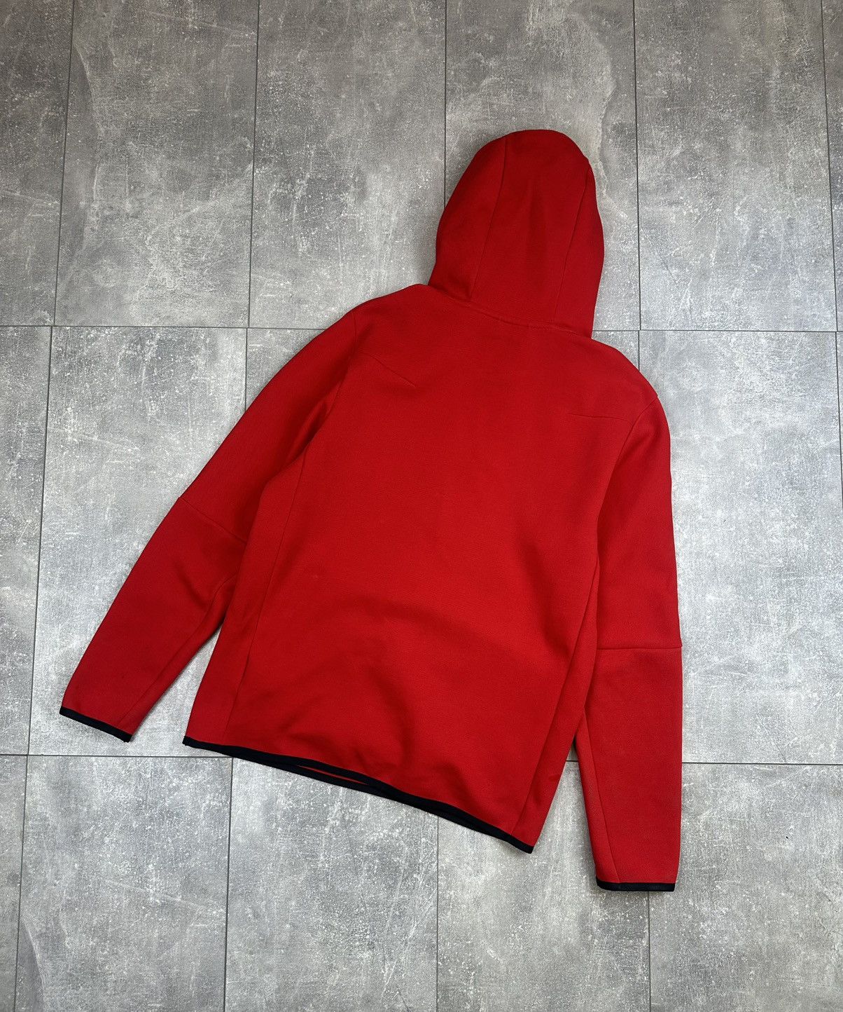 Vintage Nike Tech Fleece Ninja Red Hoodie Size US M / EU 48-50 / 2 - 9 Thumbnail