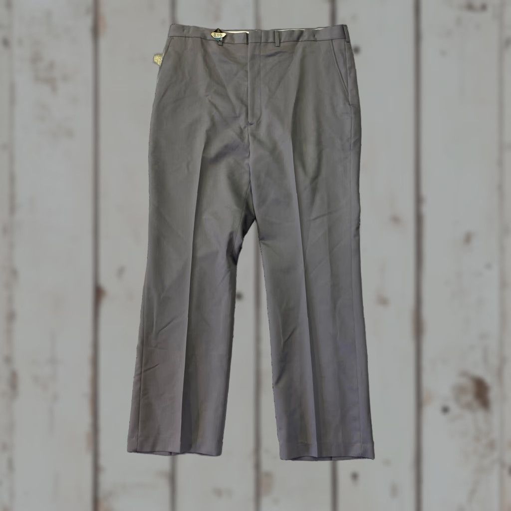 Vintage VINTAGE Sears Roebuck Pants Gray 40 x 32 Regular Straight Casual Workwear Size US 40 / EU 56 - 1 Thumbnail