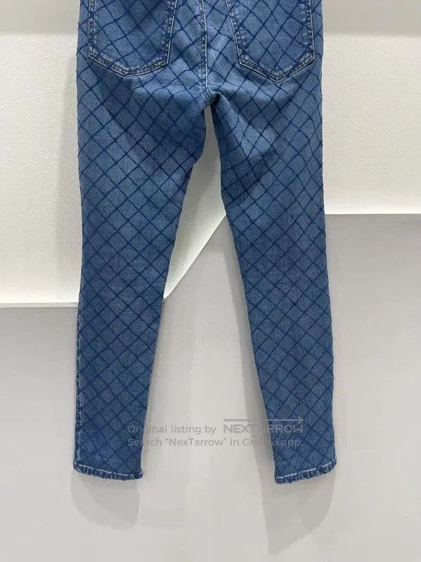Chanel Chanel Blue Cotton Women’s Denim Pants . Size 35" - 6 Thumbnail