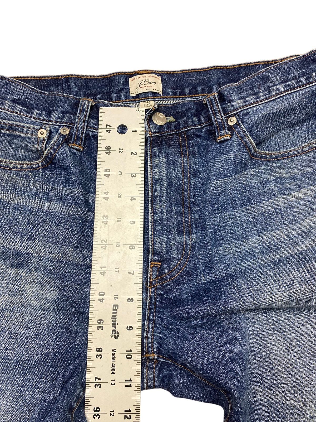 J.Crew J. Crew 770 Slim Indigo Jeans Size US 32 / EU 48 - 12 Thumbnail