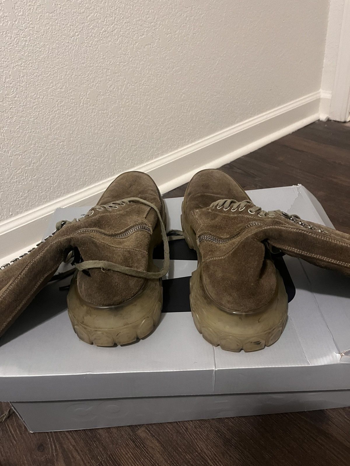 Rick Owens Rick Owens Bozo Tractor Boots Size US 11 / EU 44 - 3 Thumbnail
